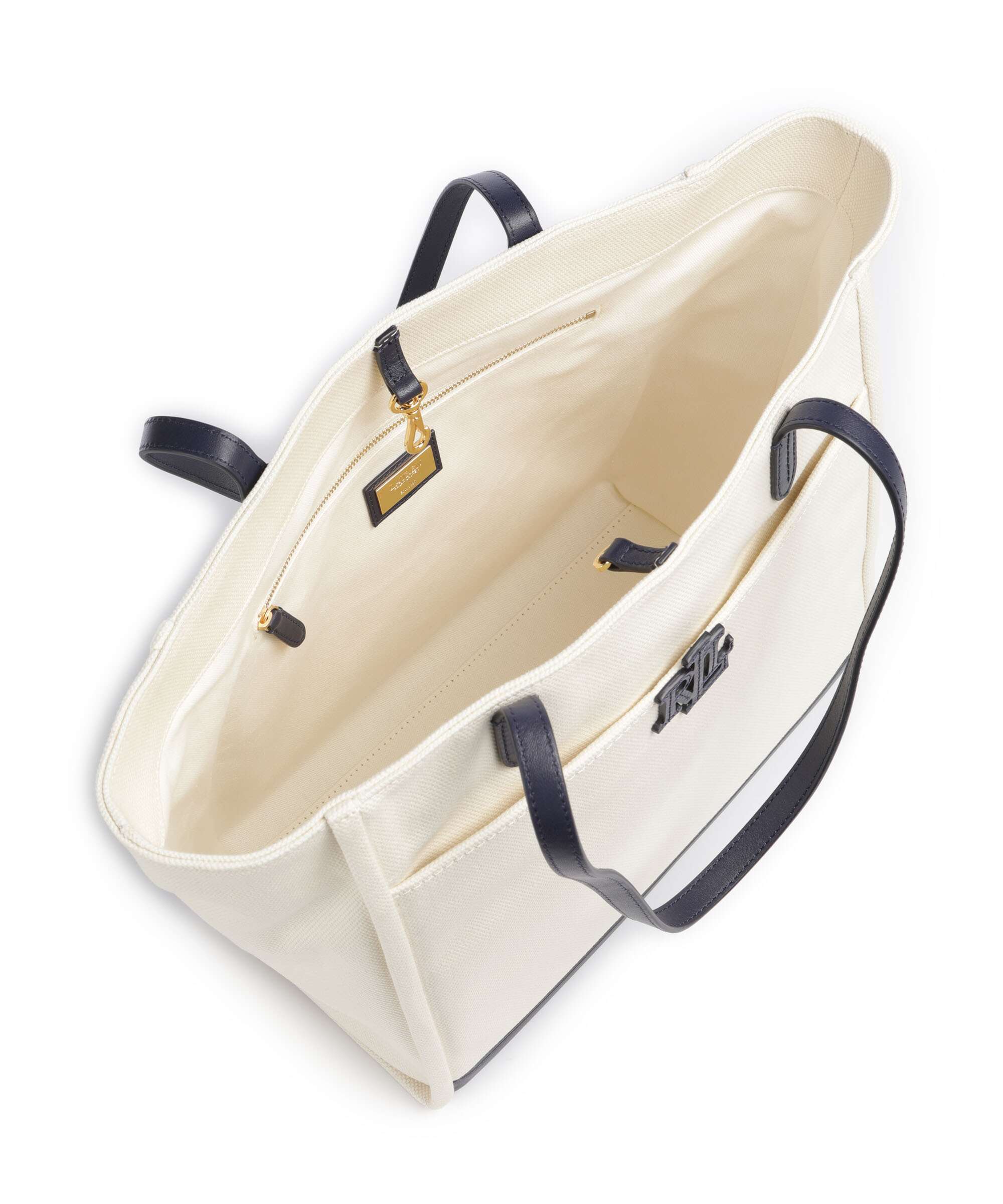 Lauren Ralph Lauren Cameryn Large Boodschappentas natural/refined navy - Image 5