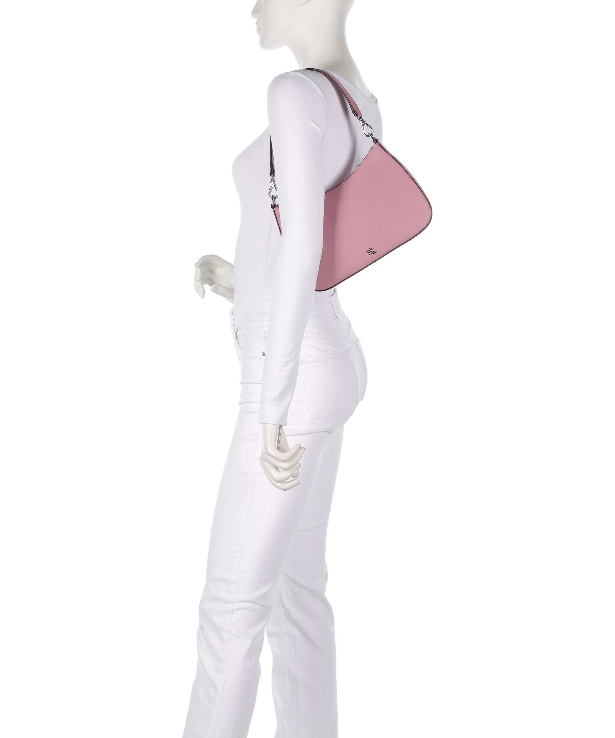 Lauren Ralph Lauren Danni 26 Schoudertas rose mauve - Image 3