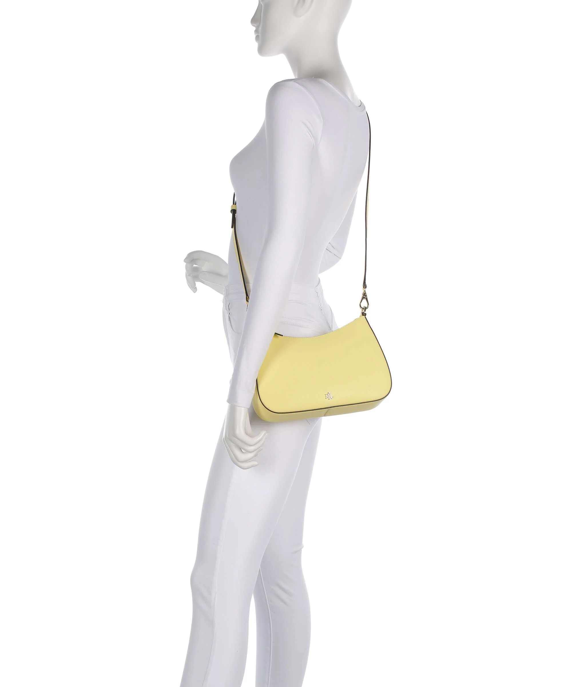 Lauren Ralph Lauren Danni 26 Schoudertas lemon sorbet - Image 4