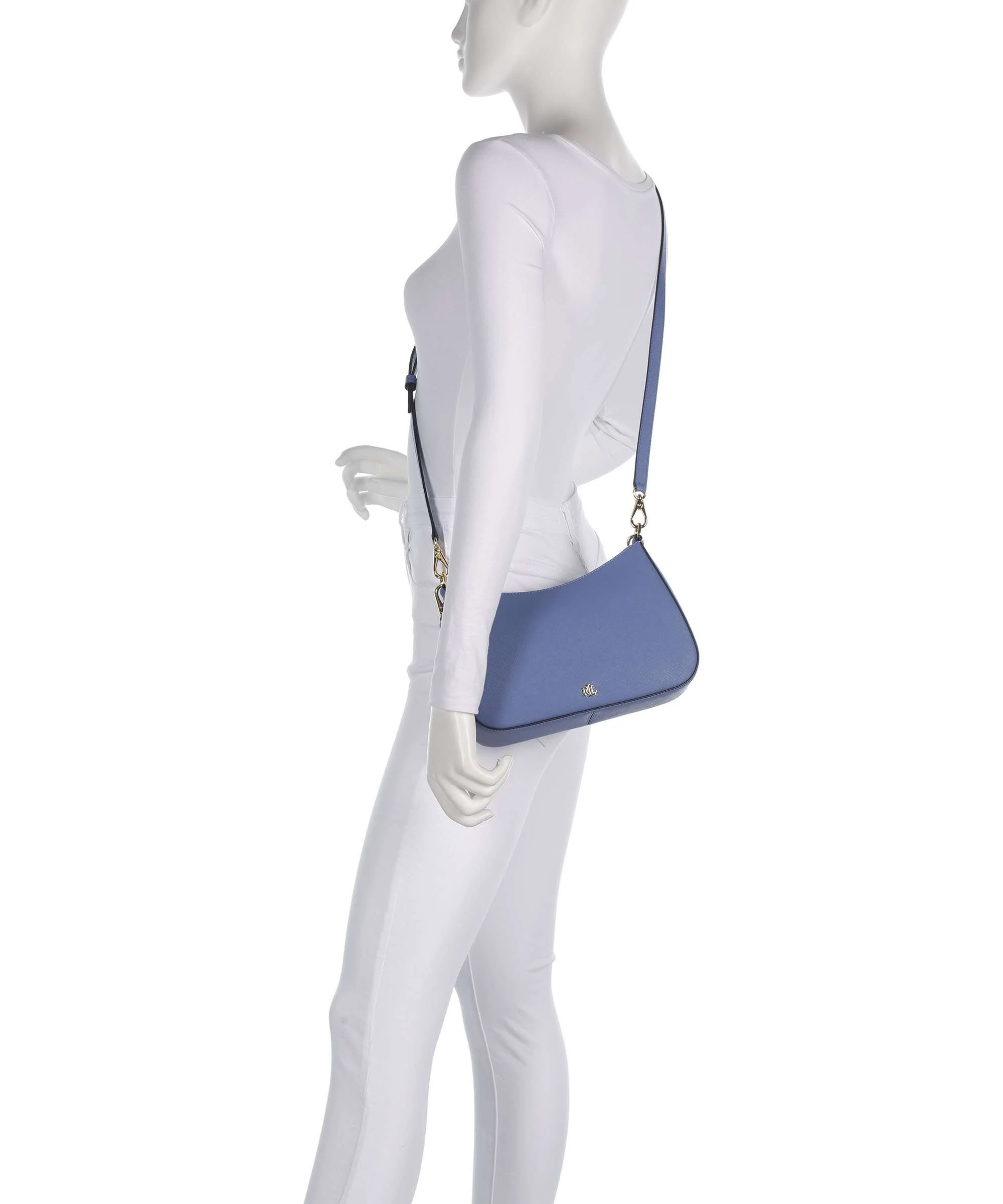 Lauren Ralph Lauren Danni 26 Schoudertas carson blue - Image 4