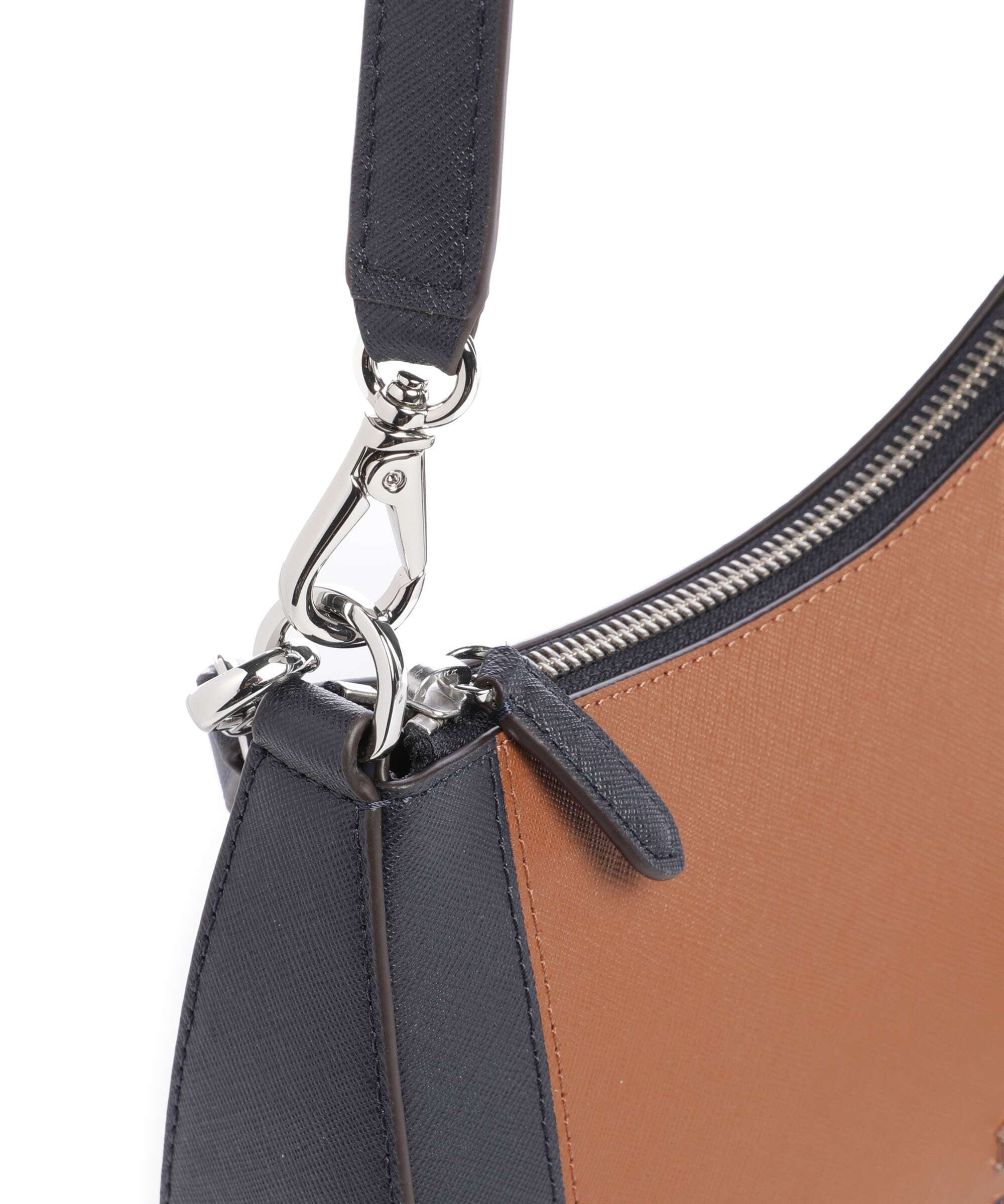 Lauren Ralph Lauren Danni 26 Schoudertas lauren tan/lauren navy - Image 5