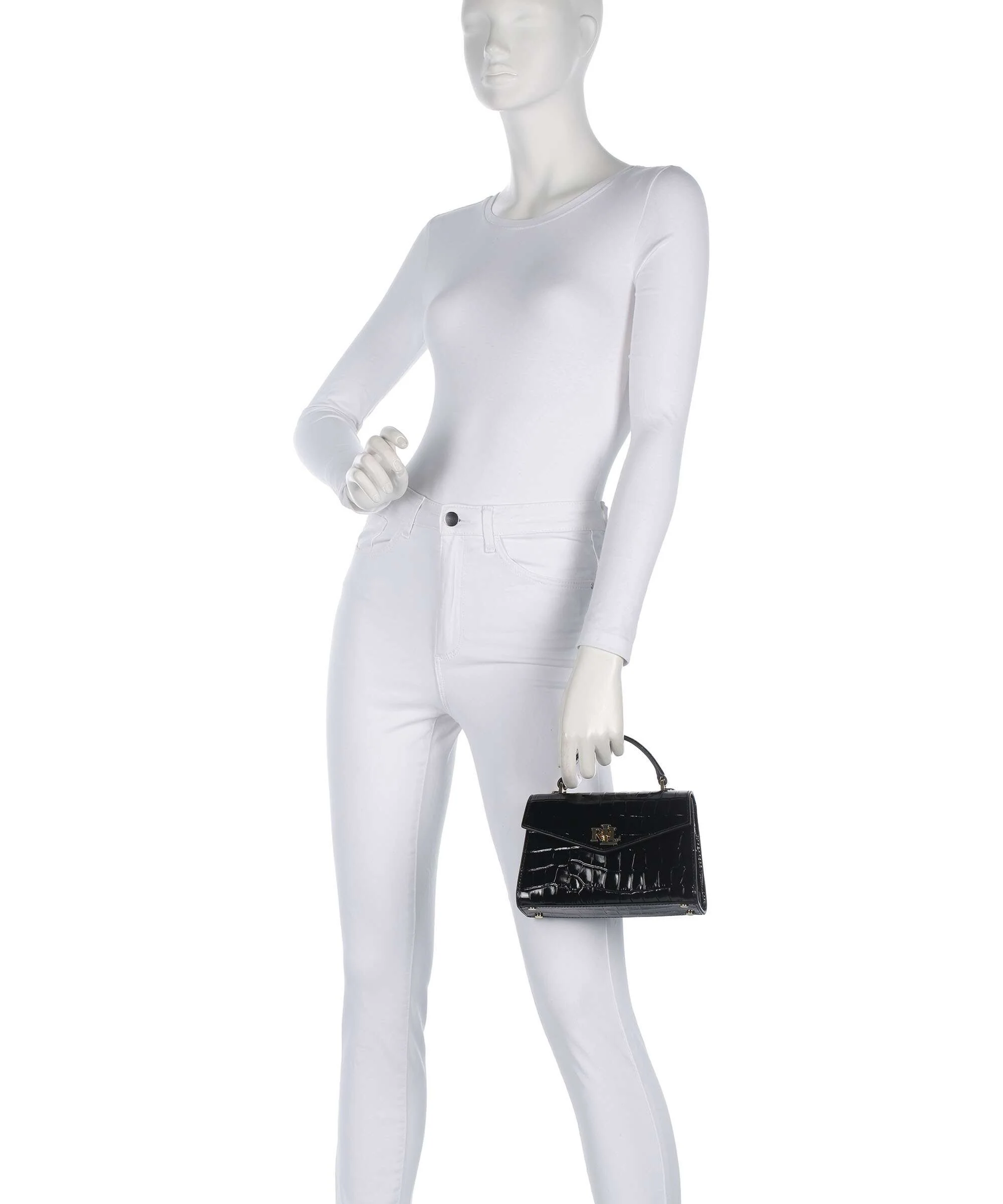 Lauren Ralph Lauren Farrah Small Handtas black - Image 3