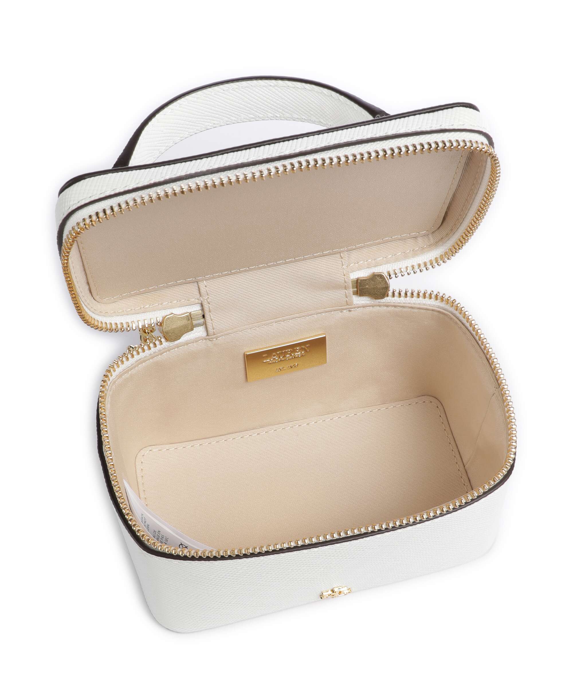 Lauren Ralph Lauren Hallee Small Crossbody tas white - Image 6