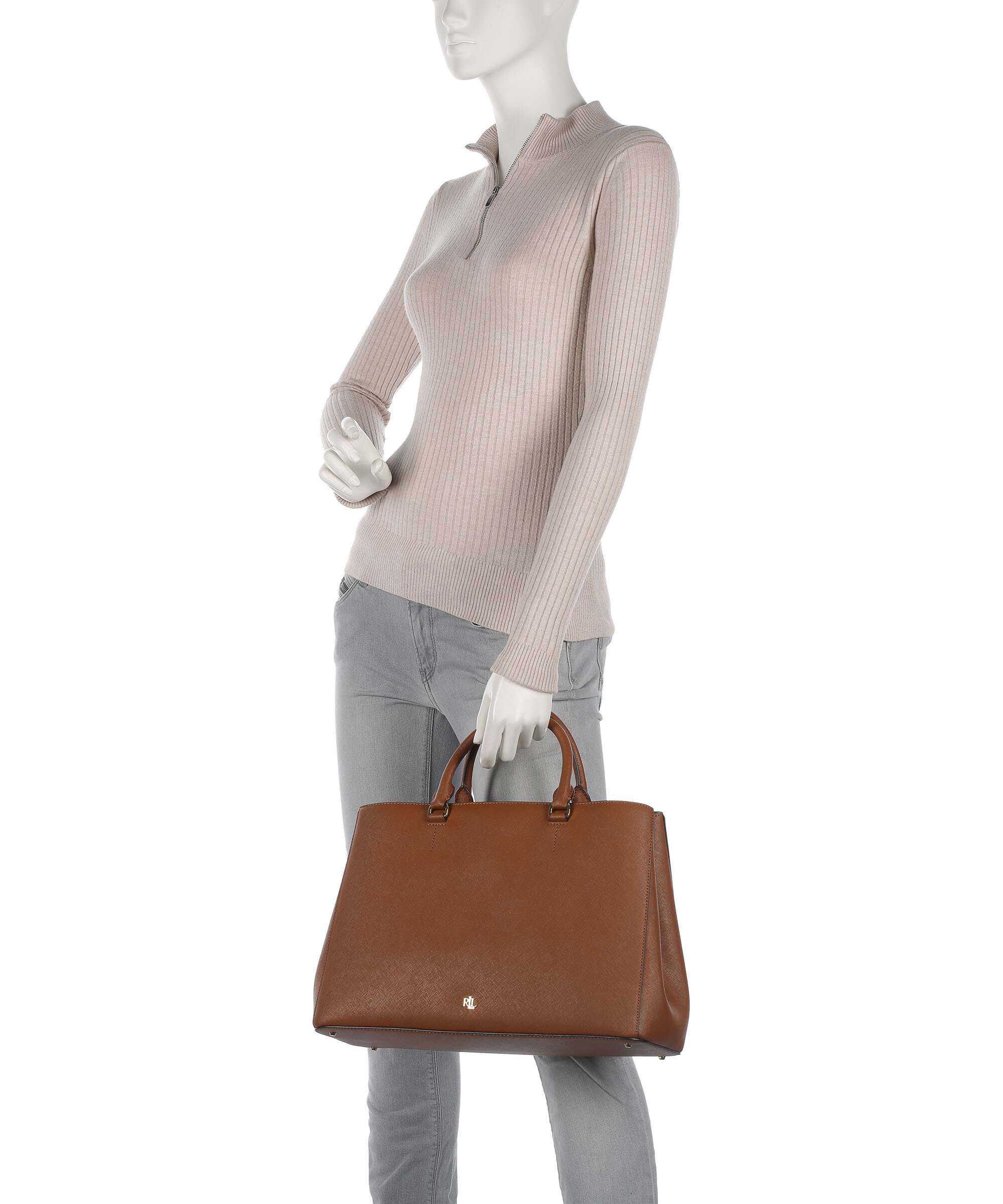 Lauren Ralph Lauren Hanna 37 Handtas lauren tan - Image 3