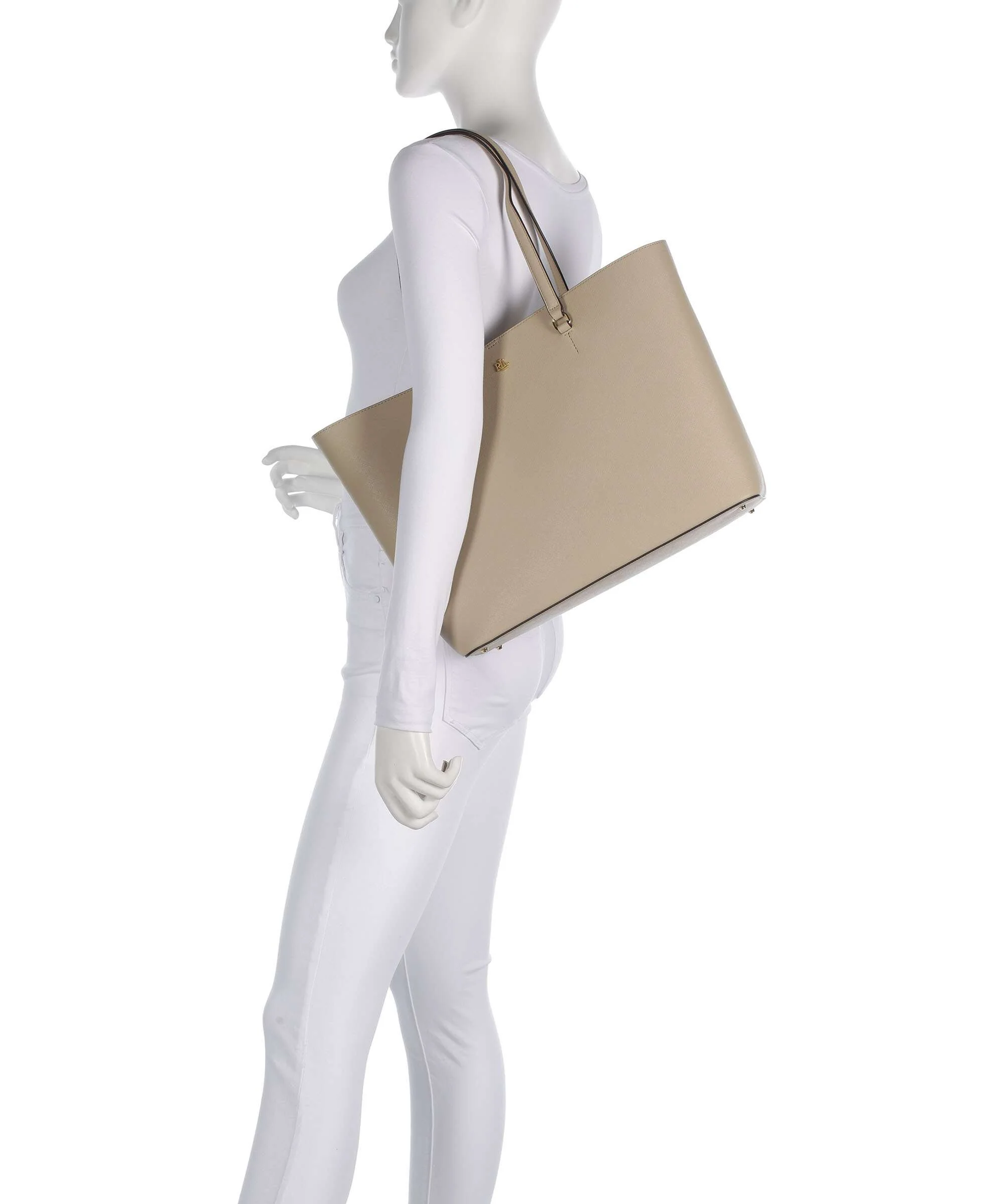 Lauren Ralph Lauren Karly Large Boodschappentas birch tan - Image 3