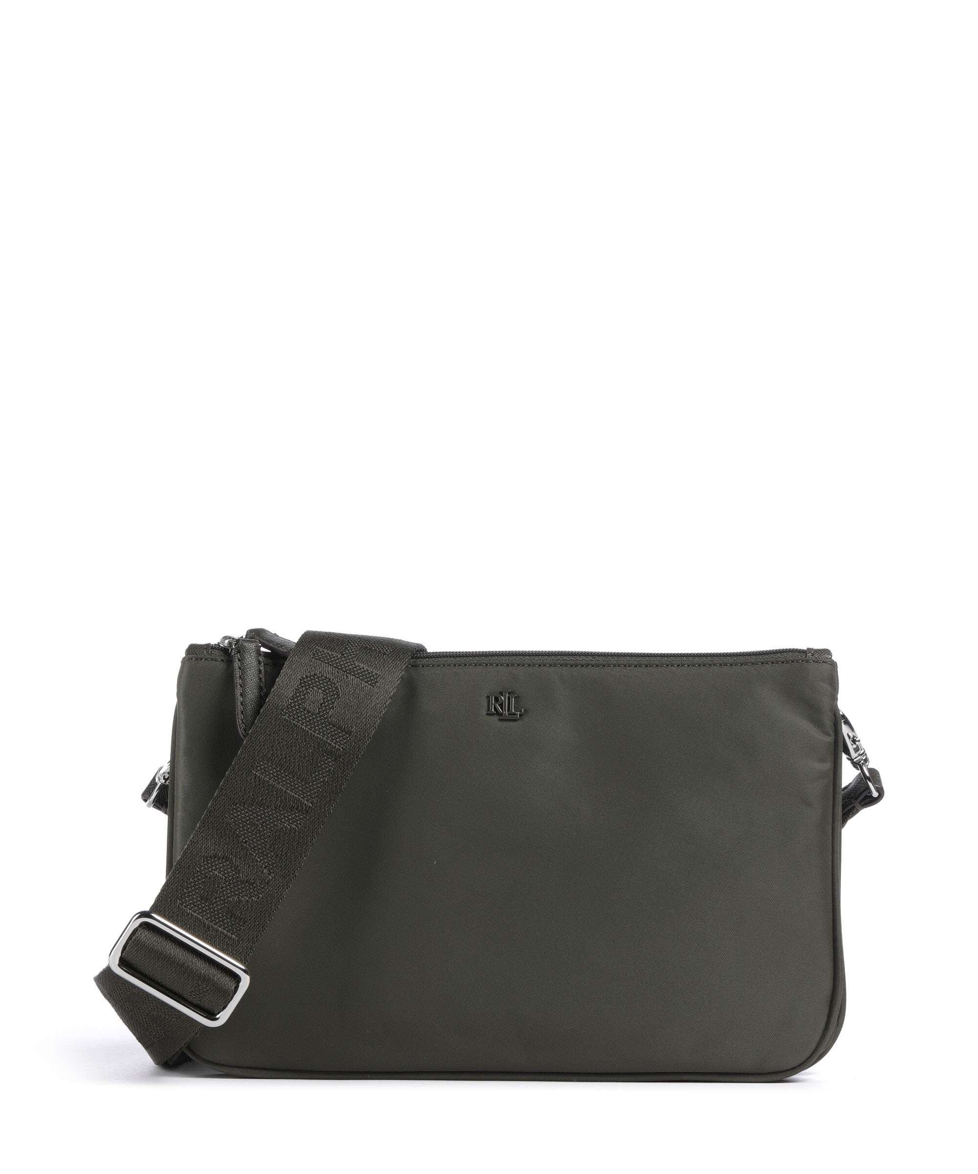 Lauren Ralph Lauren Landyn Medium Crossbody tas dark olive