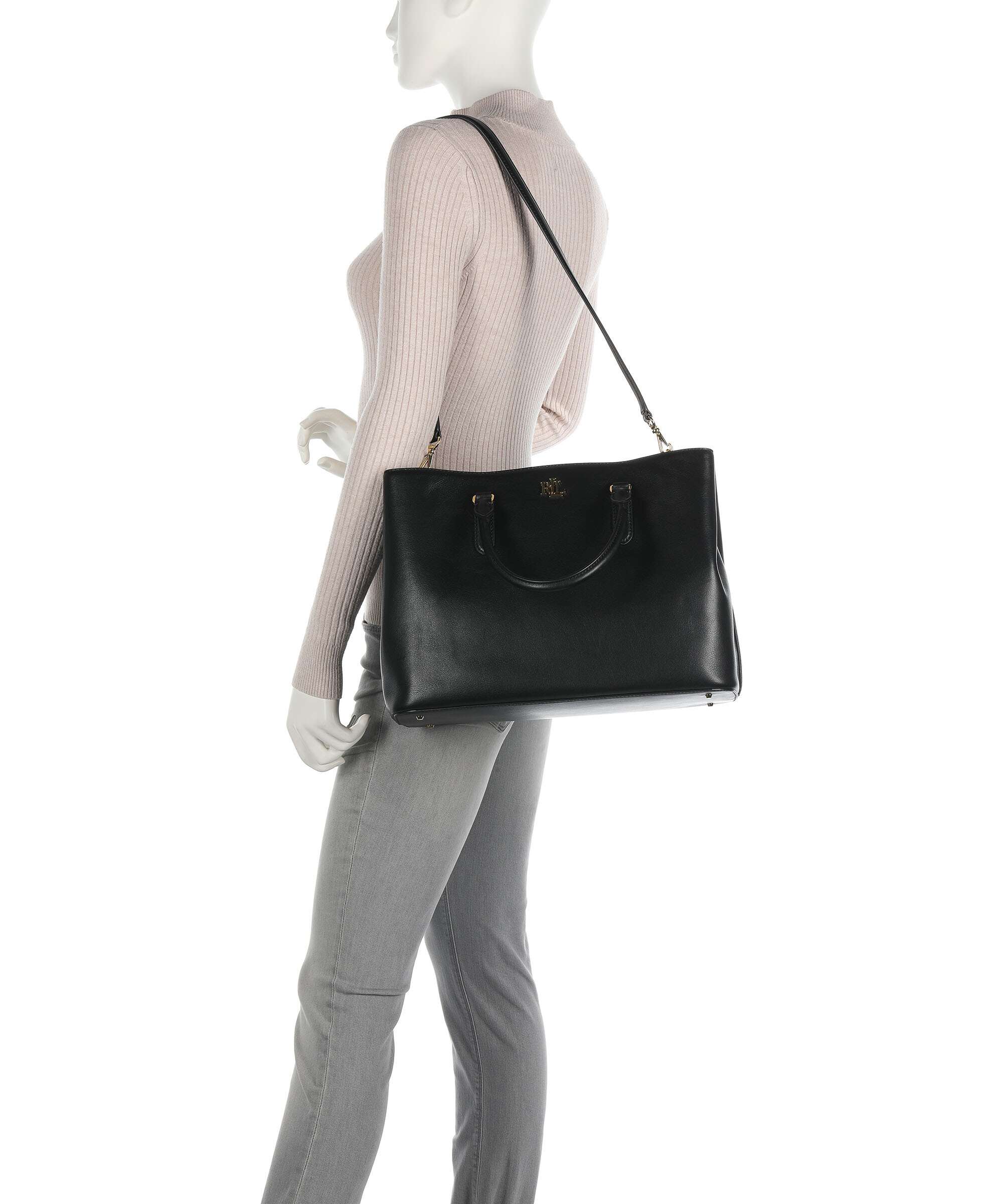 Lauren Ralph Lauren Marcy 36 Handtas black - Image 3