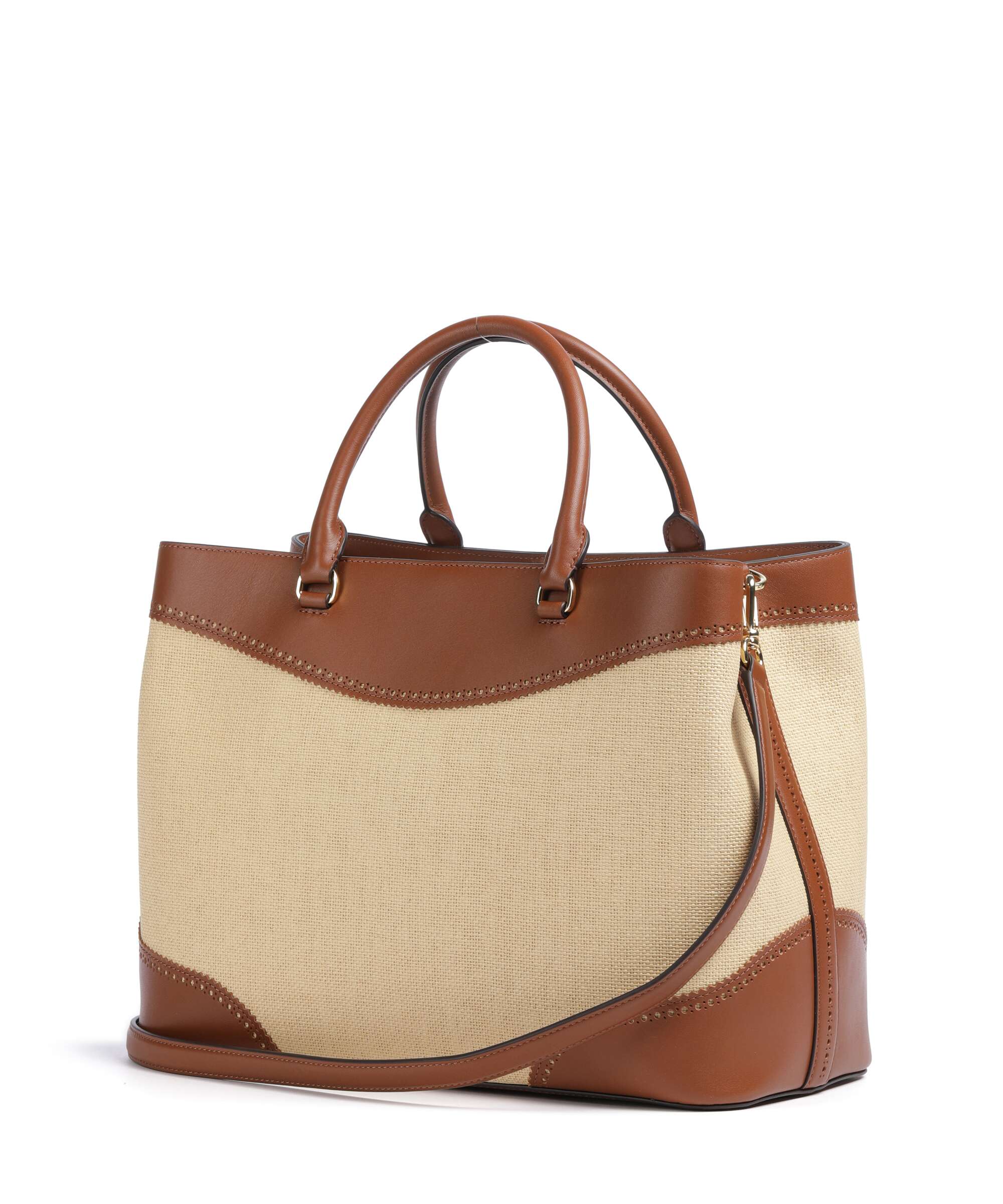 Lauren Ralph Lauren Marcy 36 Handtas dark natural/lauren tan - Image 2