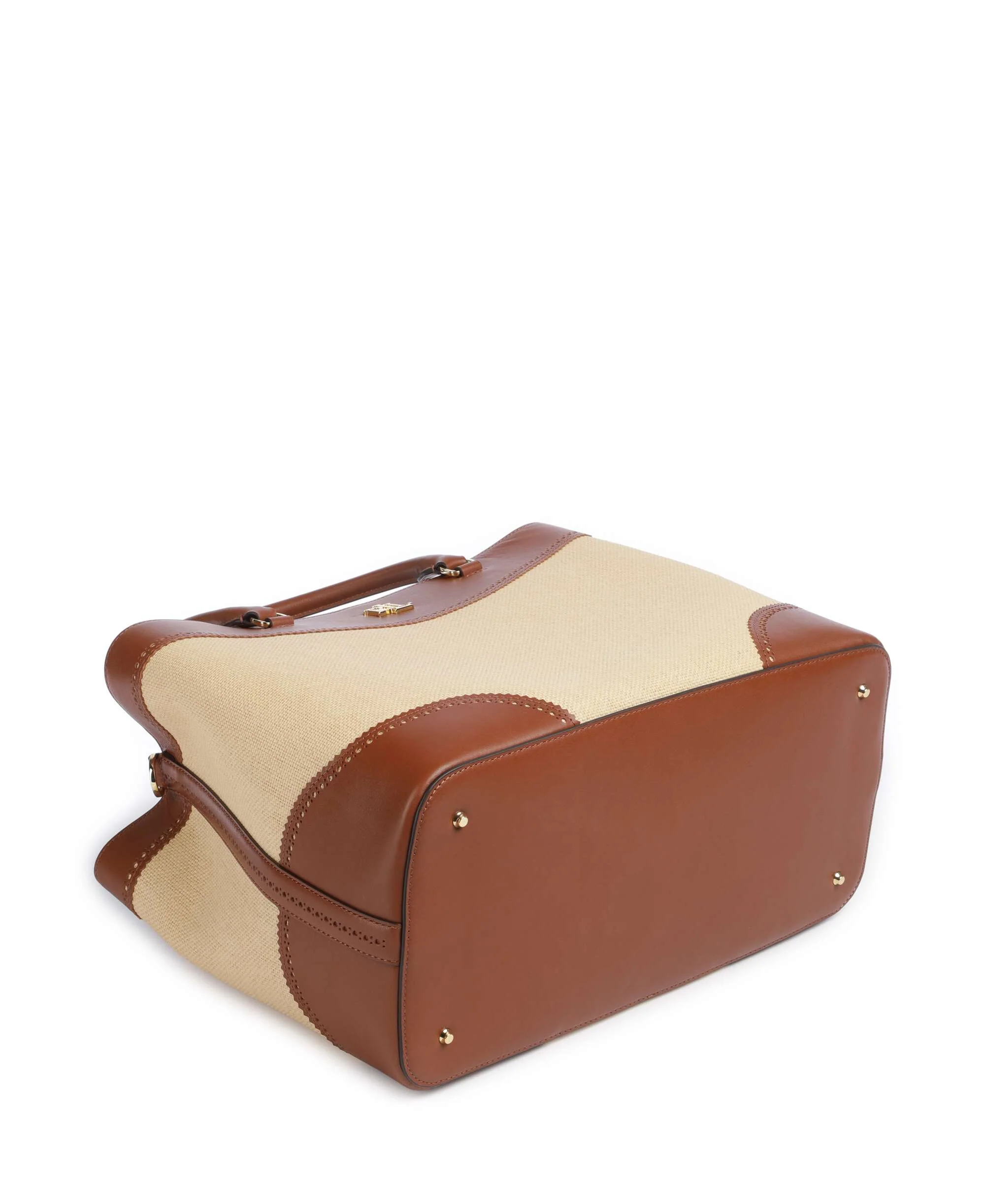 Lauren Ralph Lauren Marcy 36 Handtas dark natural/lauren tan - Image 4