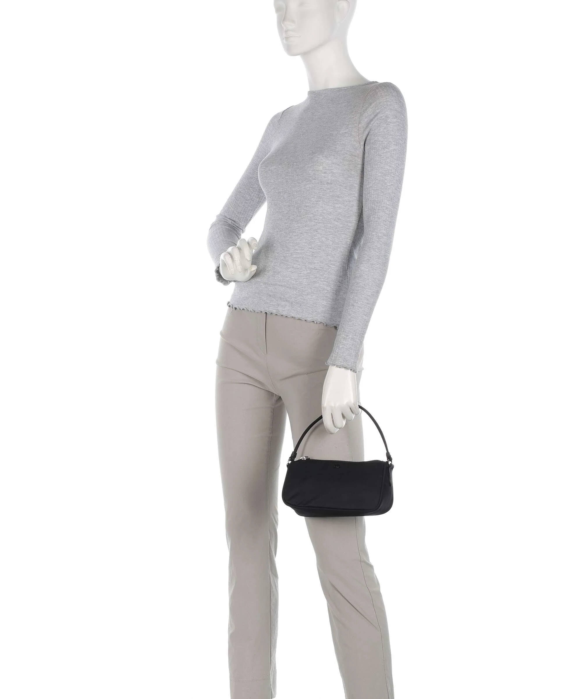 Lauren Ralph Lauren Nylon Large Handtas black - Image 3