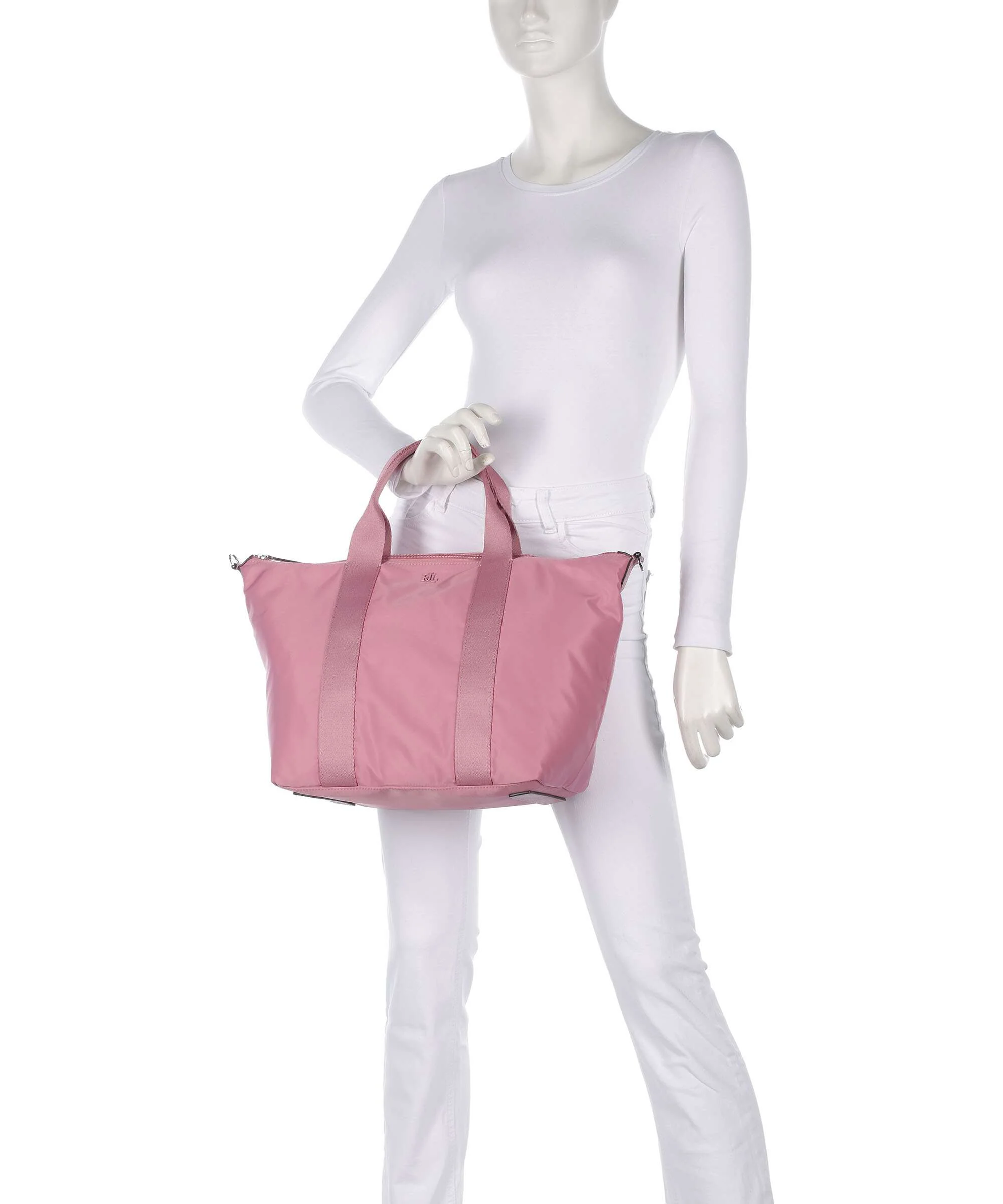 Lauren Ralph Lauren Stevie Extra Large Handtas rose mauve - Image 3