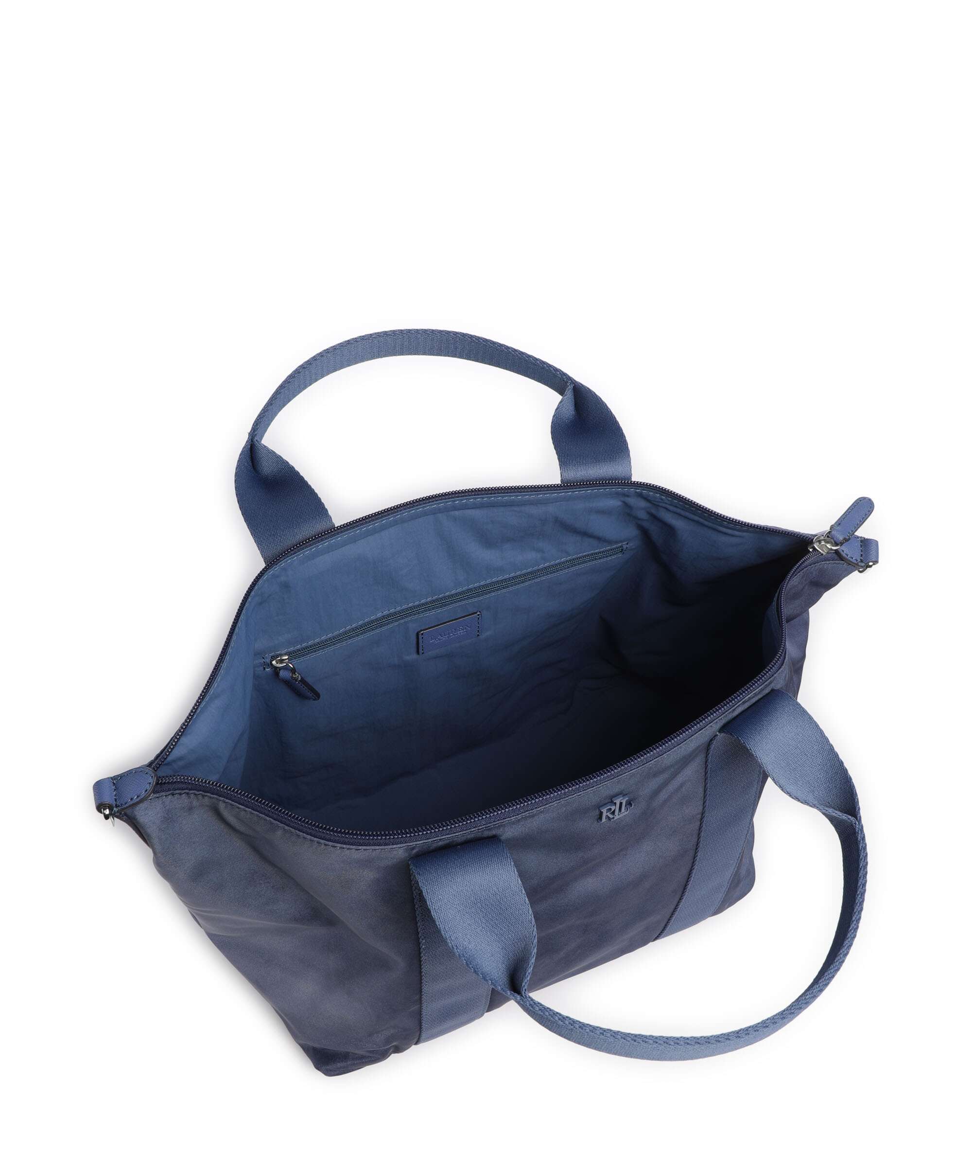 Lauren Ralph Lauren Stevie Extra Large Handtas mediterranean dye/dark capri blue - Image 6