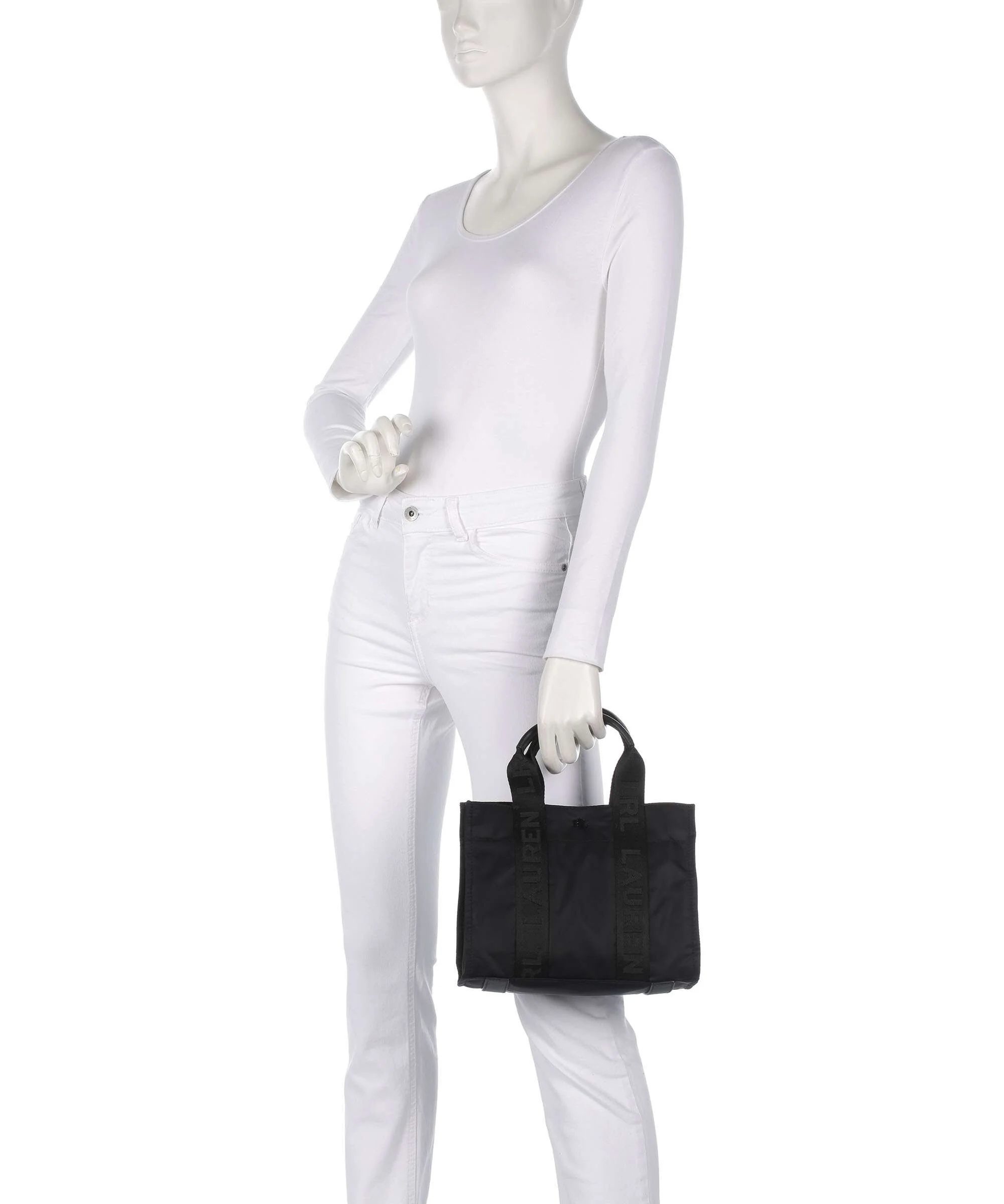 Lauren Ralph Lauren Stevie Small Handtas black - Image 3