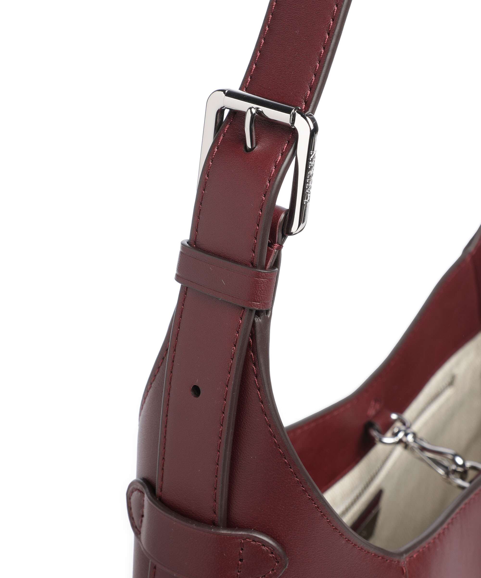 Lauren Ralph Lauren Tanner Large Schoudertas dark garnet - Image 4
