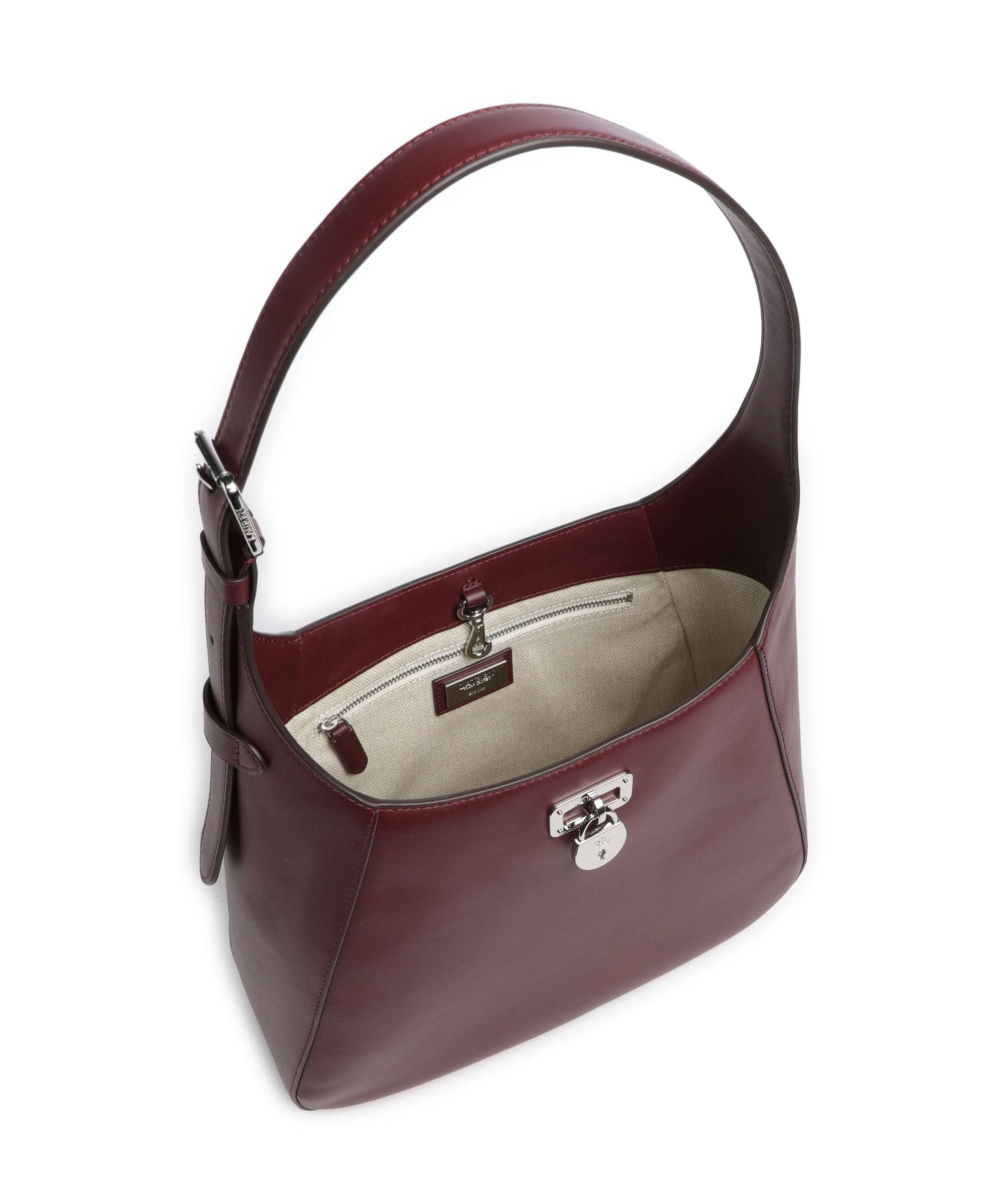 Lauren Ralph Lauren Tanner Large Schoudertas dark garnet - Image 6
