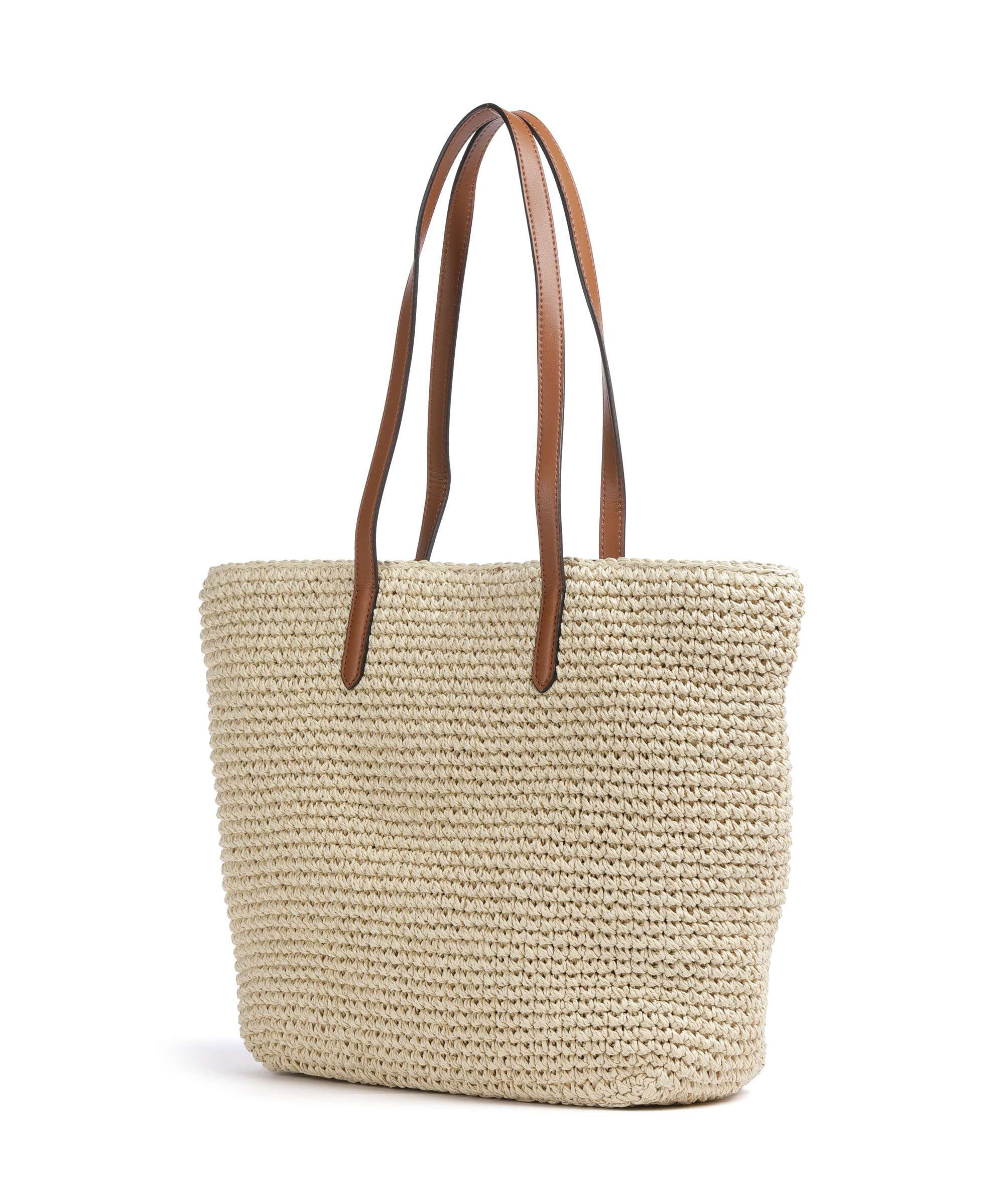 Lauren Ralph Lauren Whitney 29 Straw Boodschappentas natural/lauren tan - Image 2