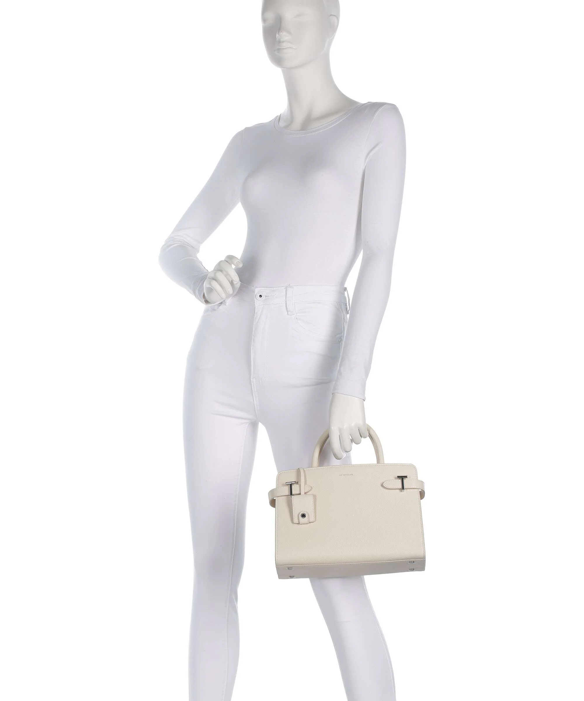 Le Tanneur Emilie Handtas fleur de sal - Image 3