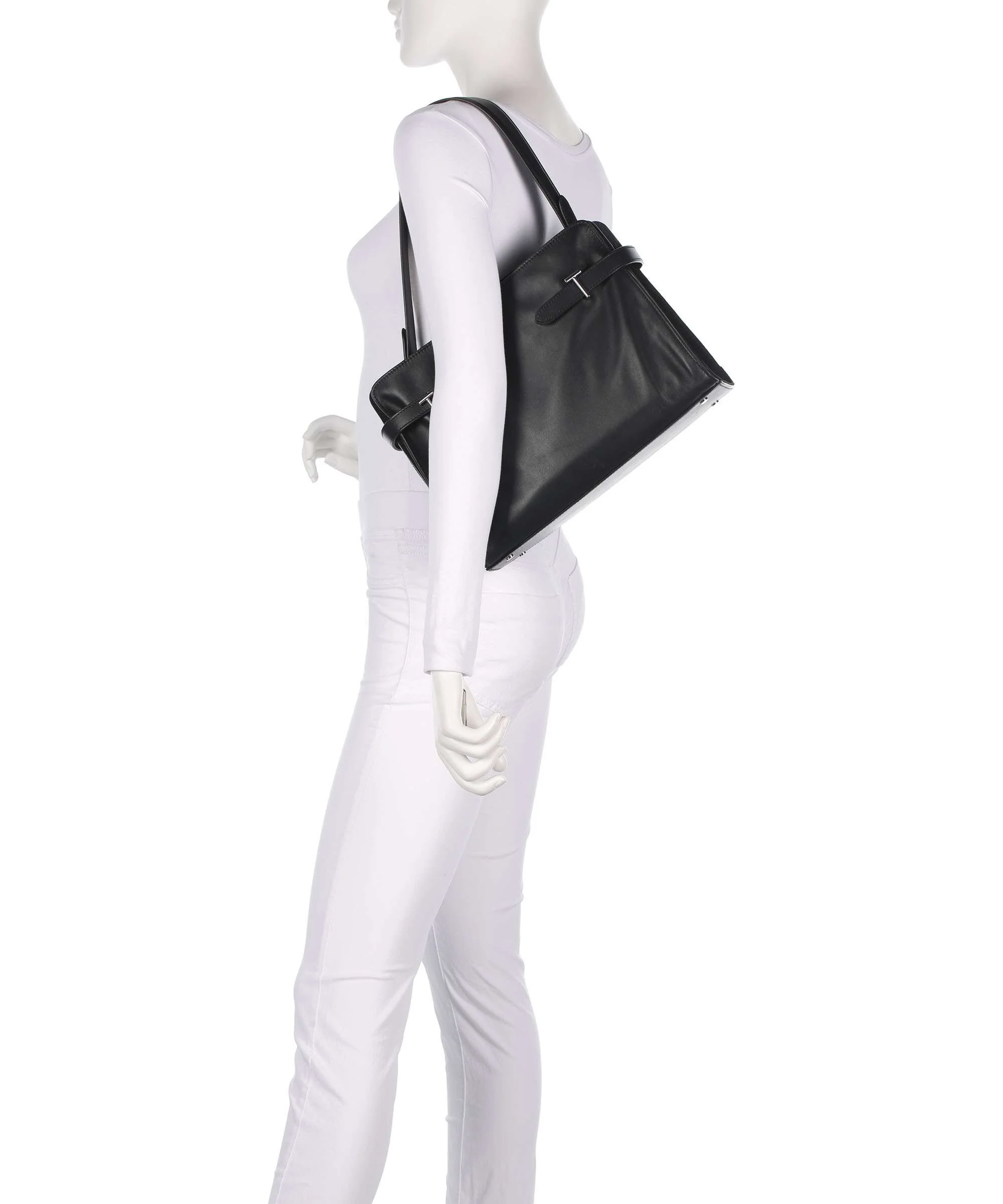 Le Tanneur Emilie Schoudertas black - Image 3