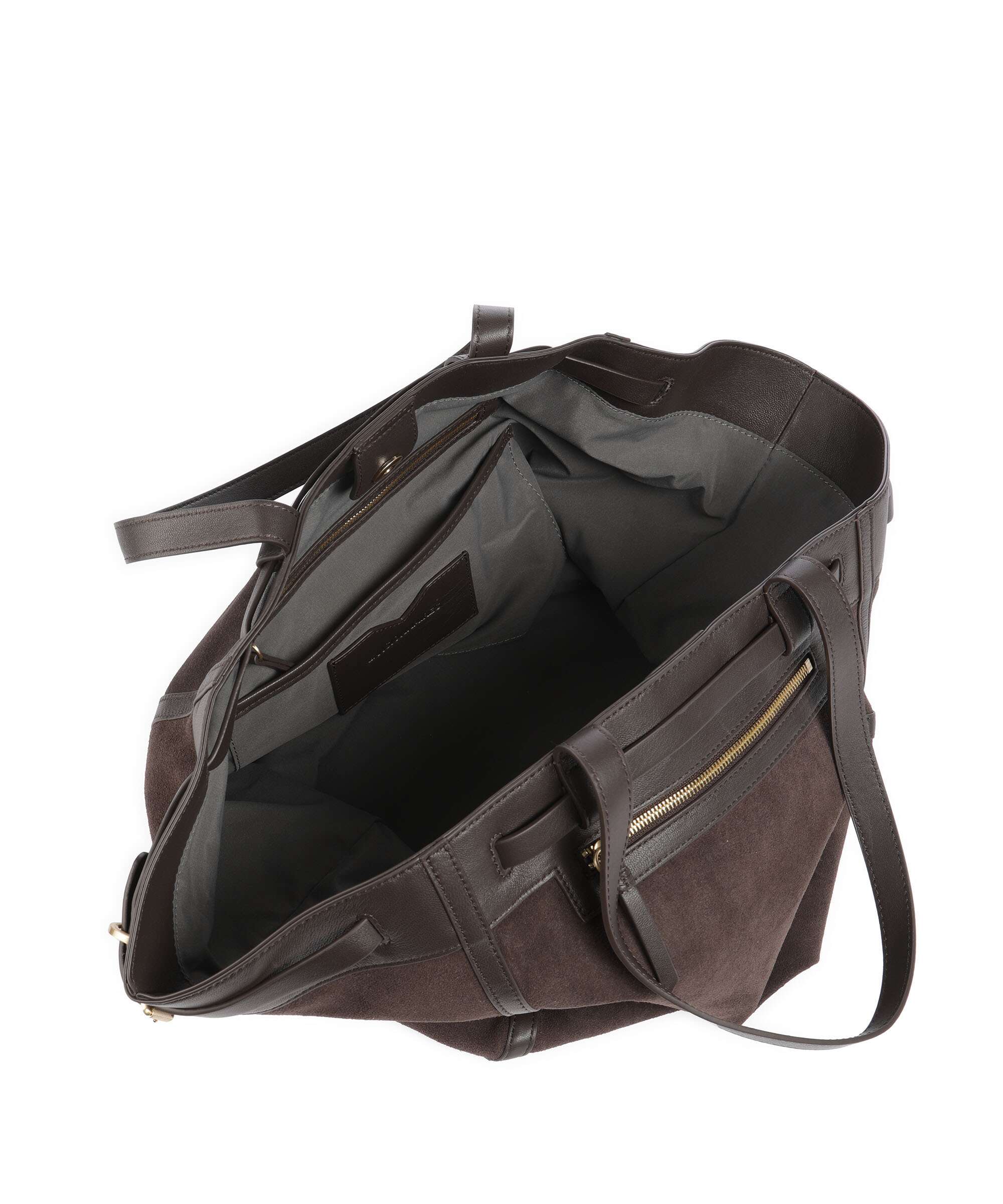 Les Visionnaires Felicia Cozy Boodschappentas chocolate brown - Image 6