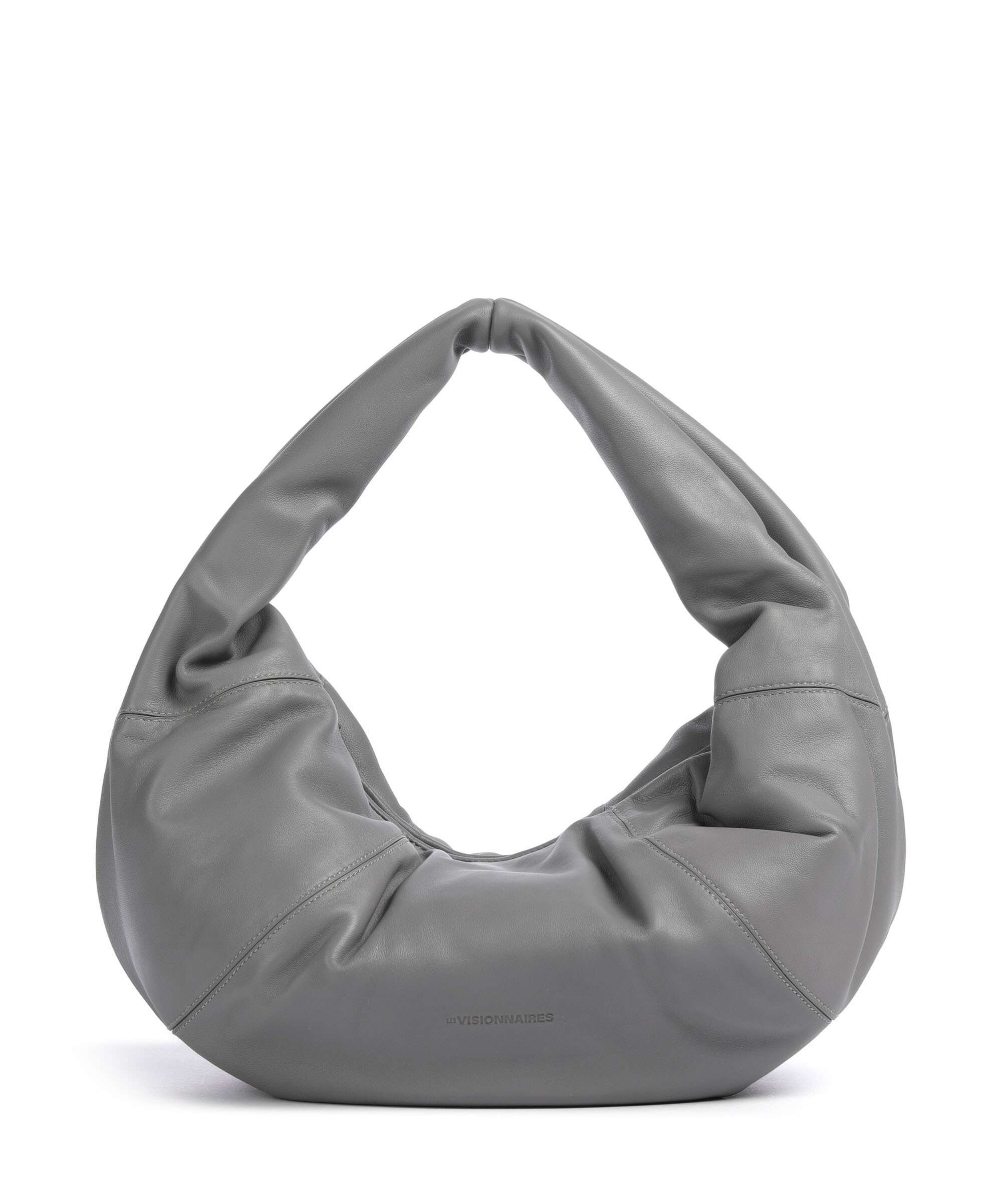 Les Visionnaires Greta Icon Silky Hobo tas titanium grey