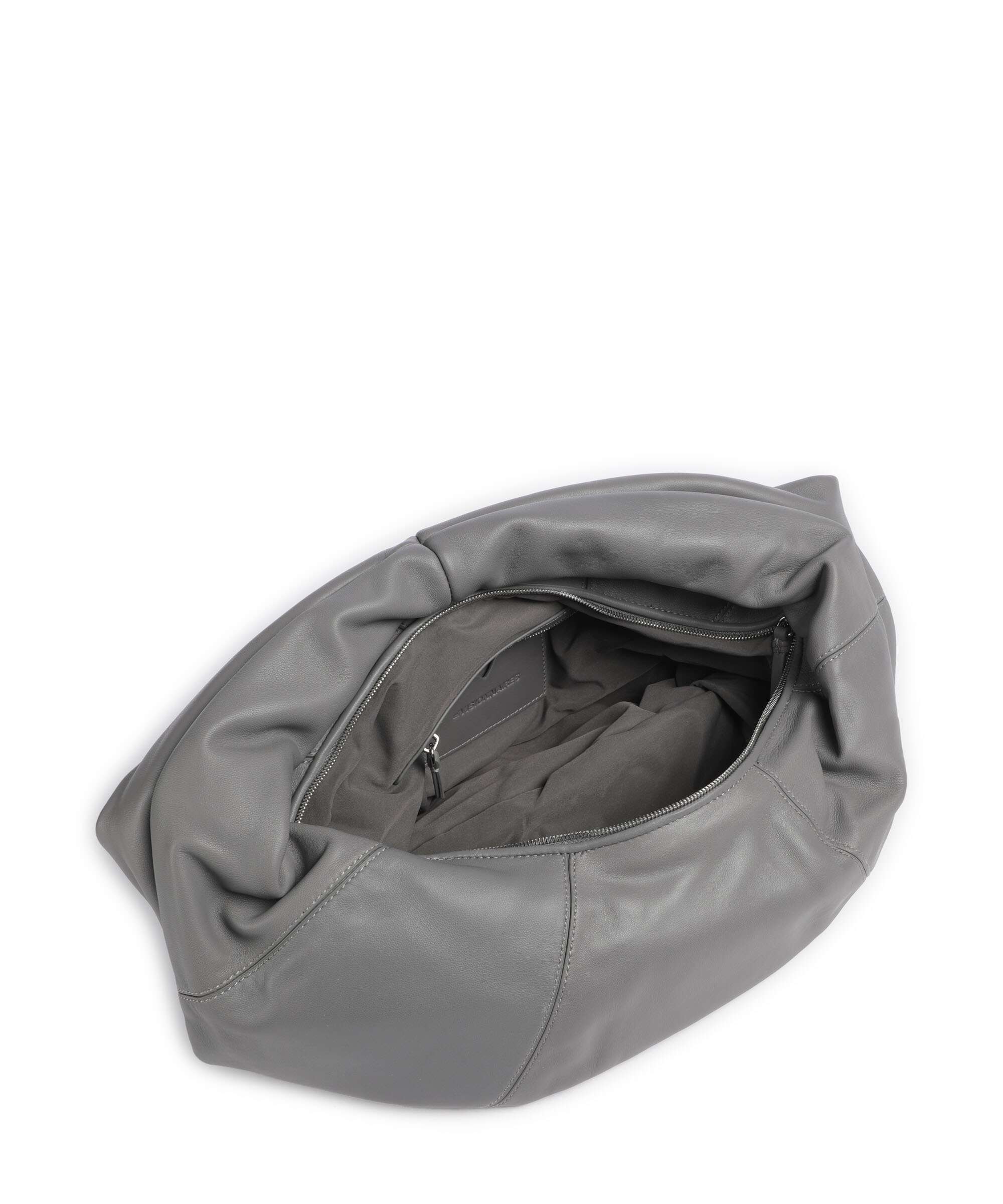 Les Visionnaires Greta Icon Silky Hobo tas titanium grey - Image 5