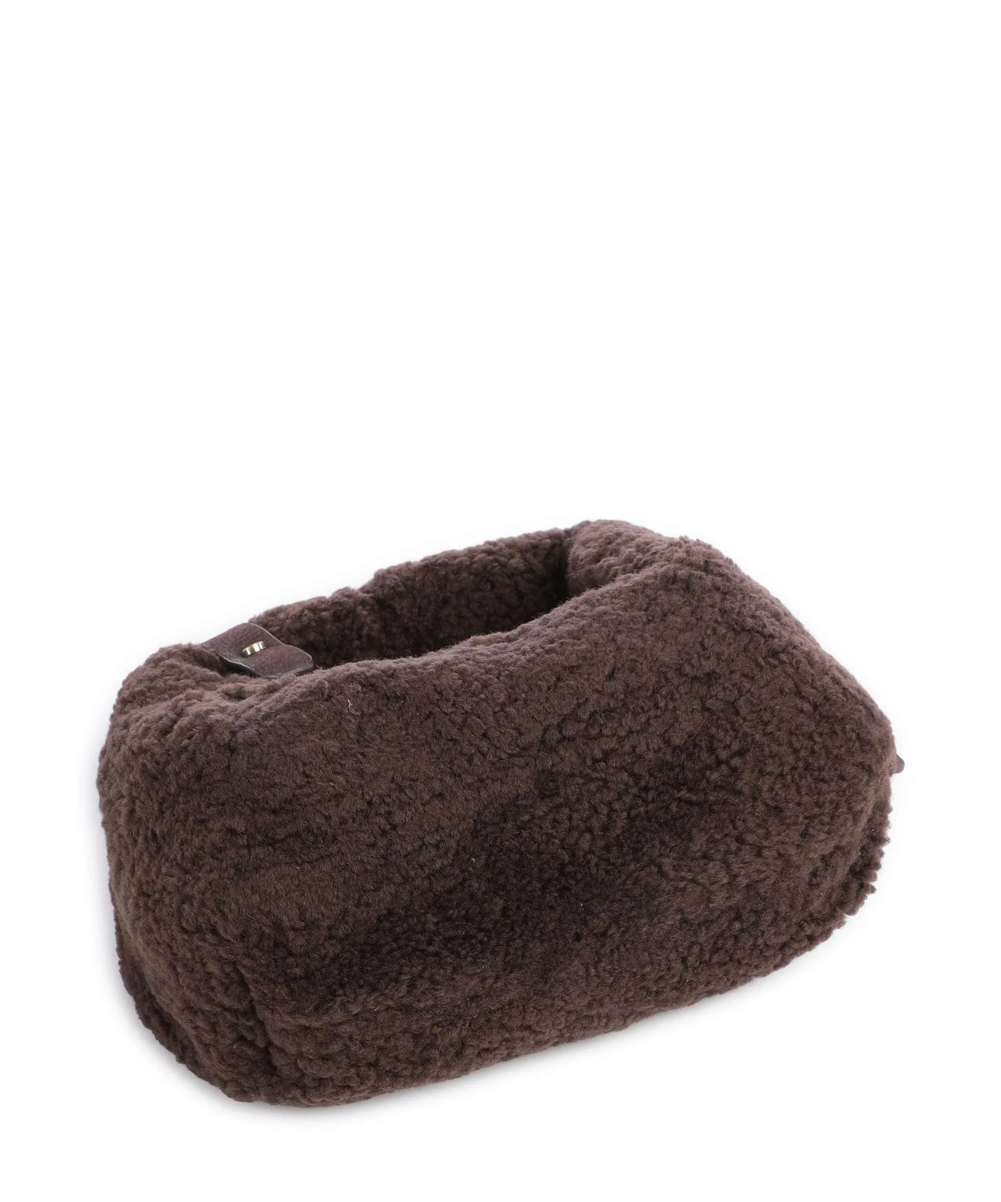 Les Visionnaires Greta Teddy Micro Crossbody tas pecan - Image 5