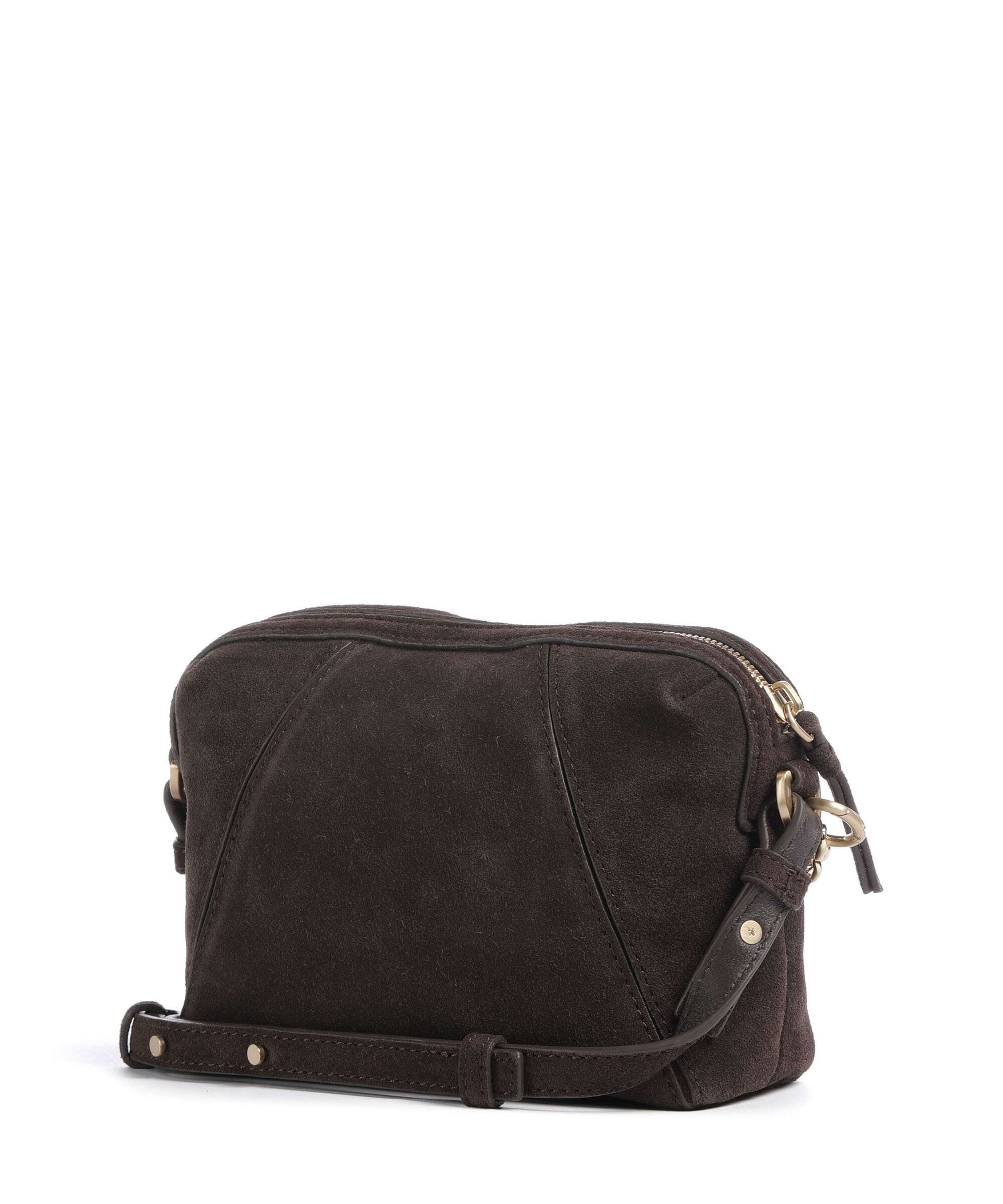 Les Visionnaires Lynn Cozy Chain Crossbody tas dark brown - Image 2