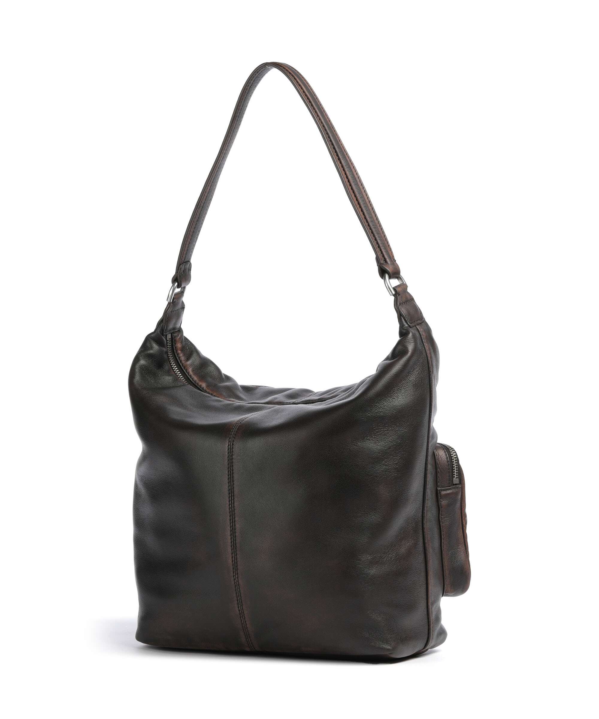 Liebeskind Andrea Lamb Snowcem M Hobo tas roasted coconut - Image 2
