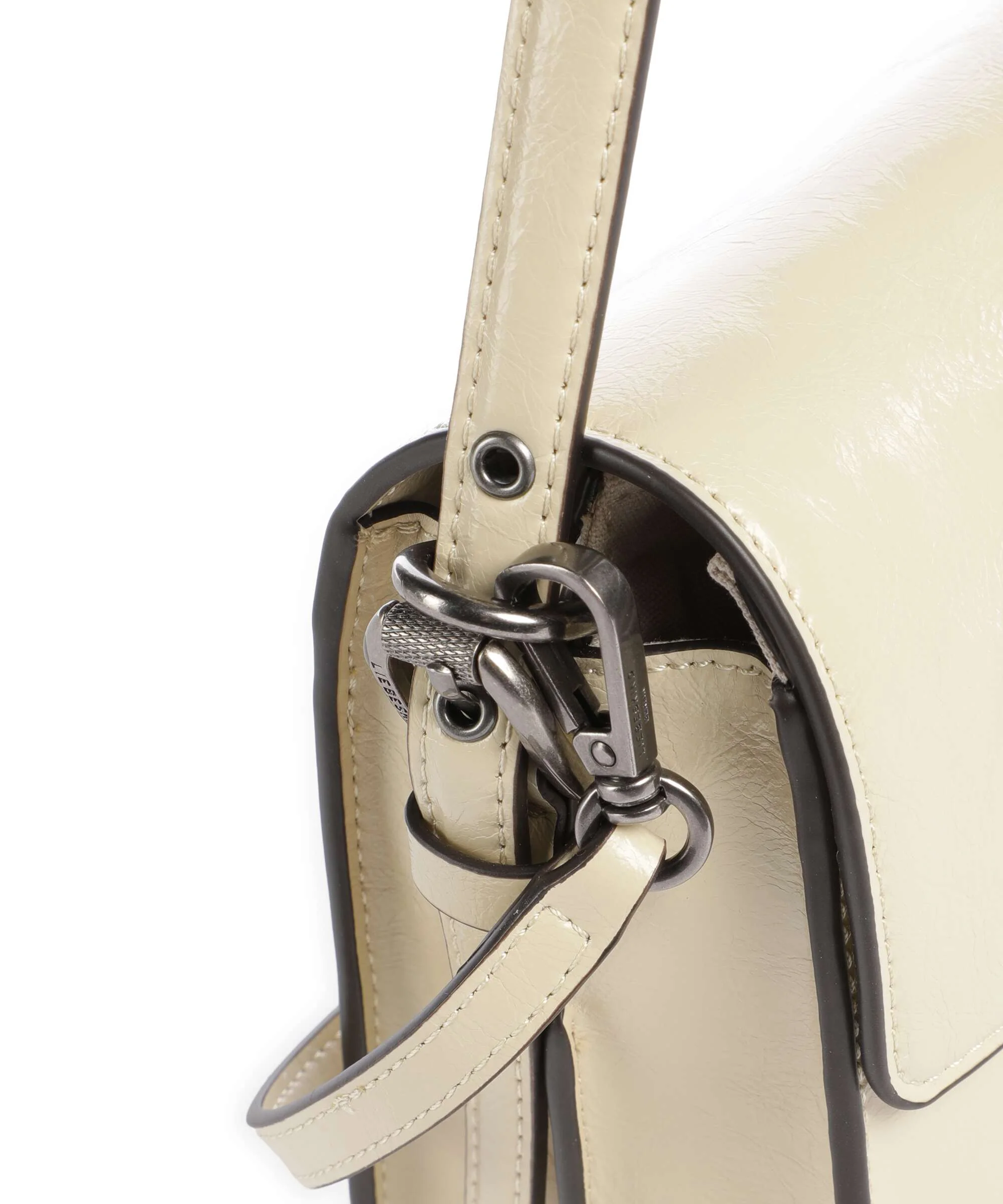 Liebeskind Audrey Recycled Lack Distressed S Schoudertas biscotti - Image 4