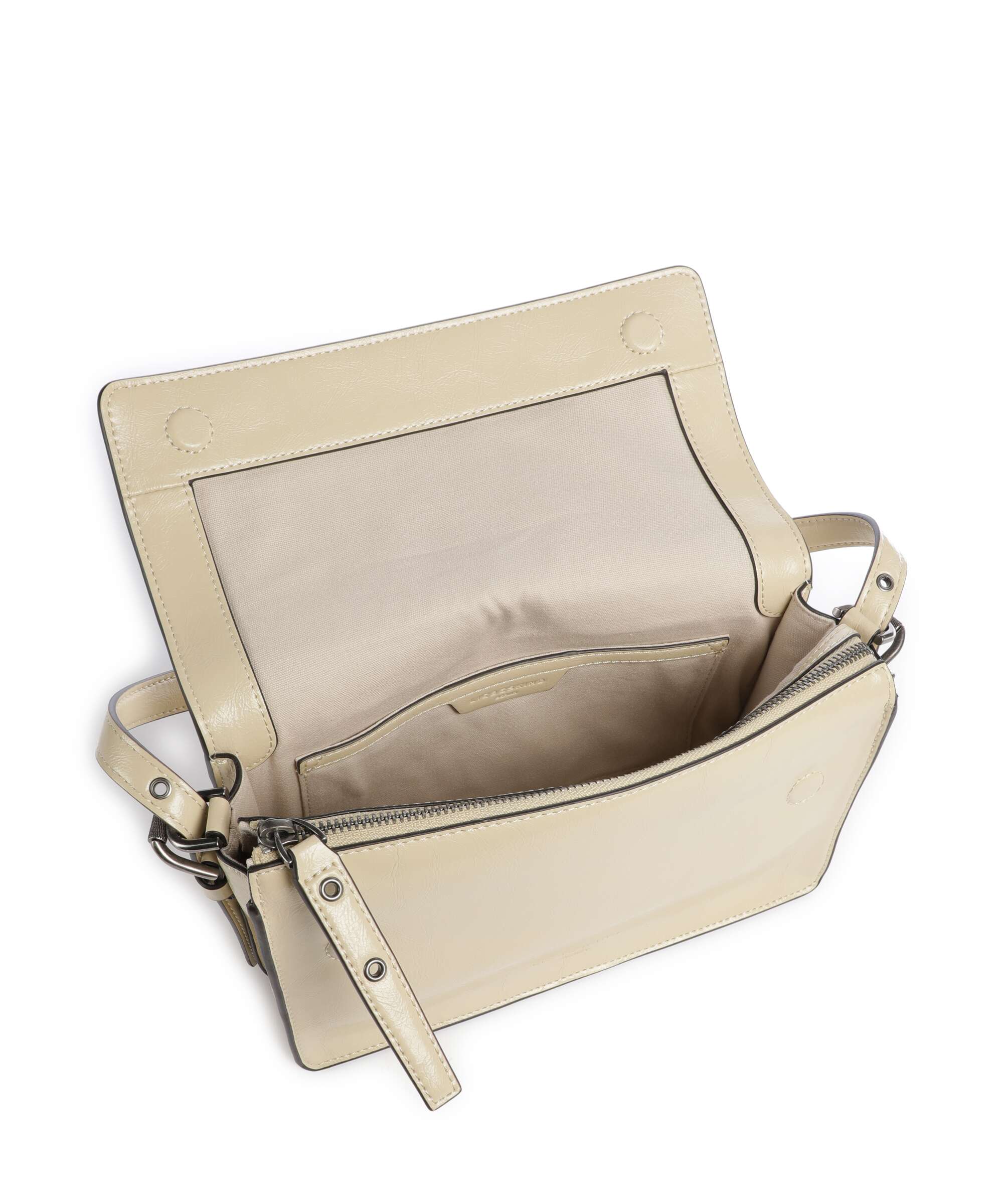 Liebeskind Audrey Recycled Lack Distressed S Schoudertas biscotti - Image 6