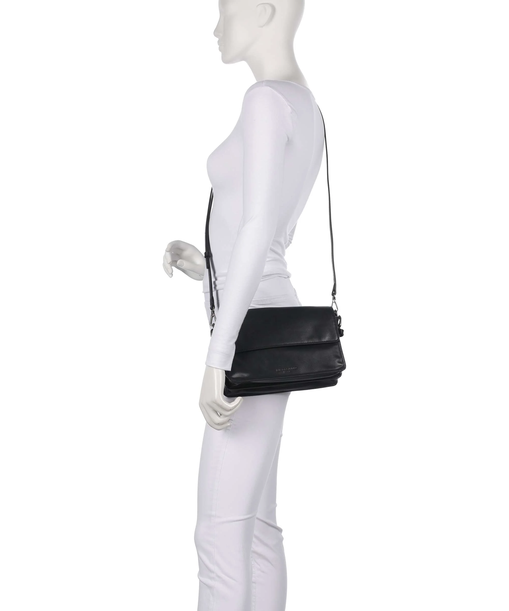 Liebeskind Audrey Recycled Soft Calf S Schoudertas black - Image 4