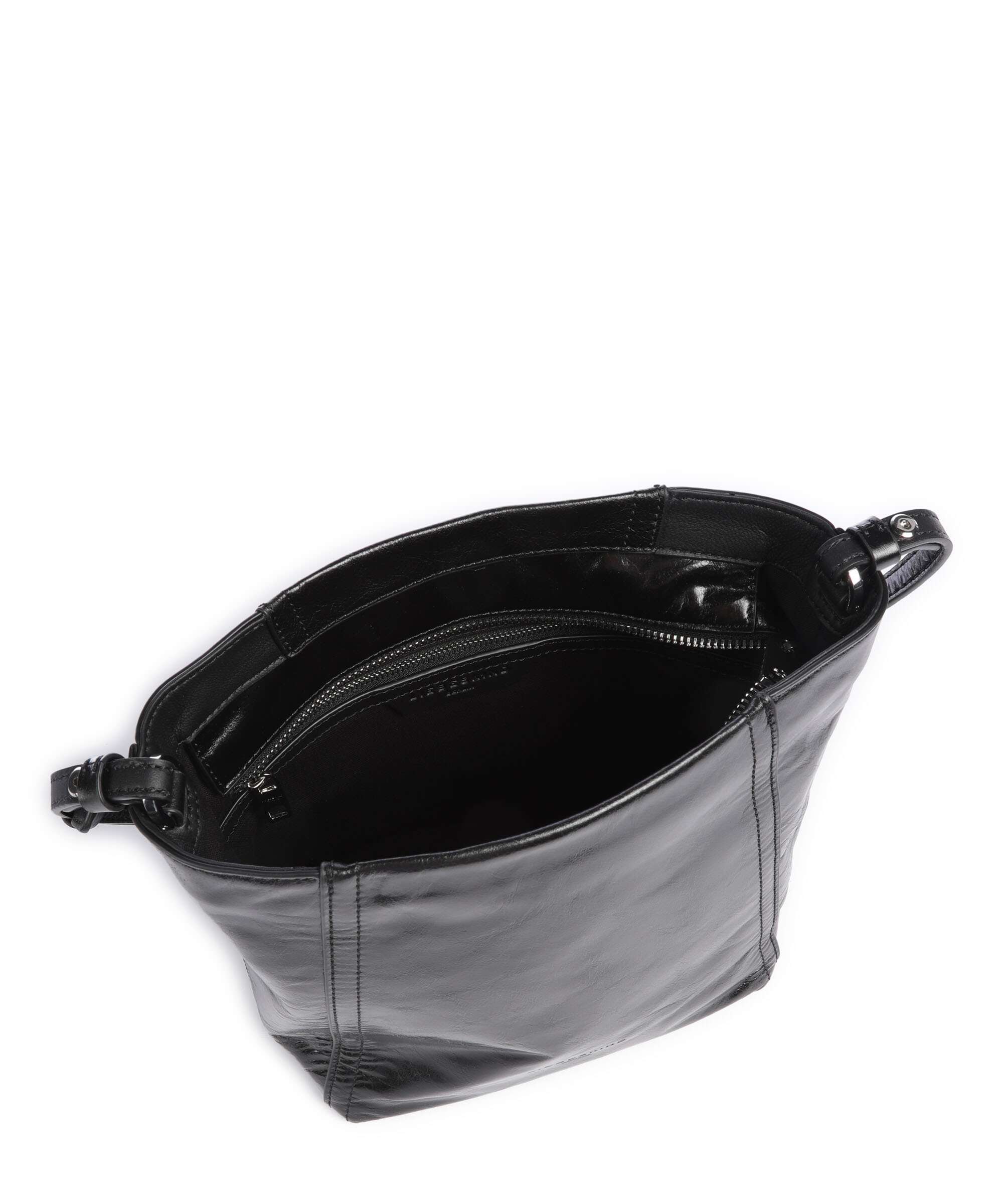 Liebeskind Chudy Paper Touch Crinkle S Crossbody tas black - Image 6