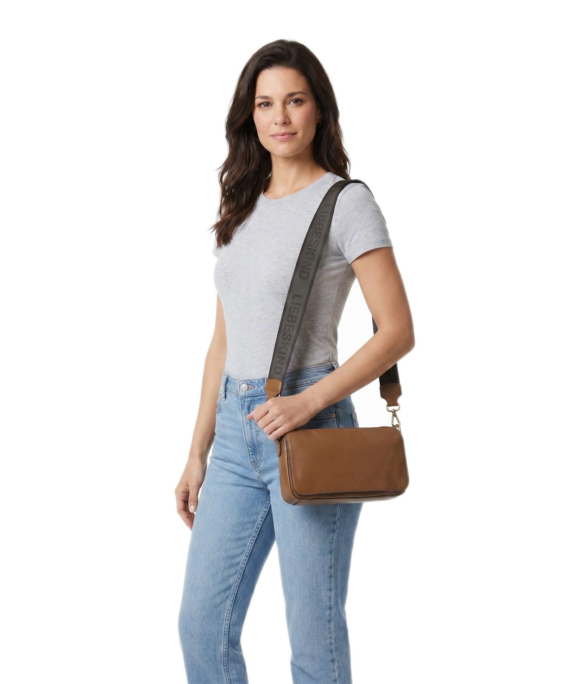 Liebeskind Clarice Sheep Natural Crossbody tas sepia - Image 3