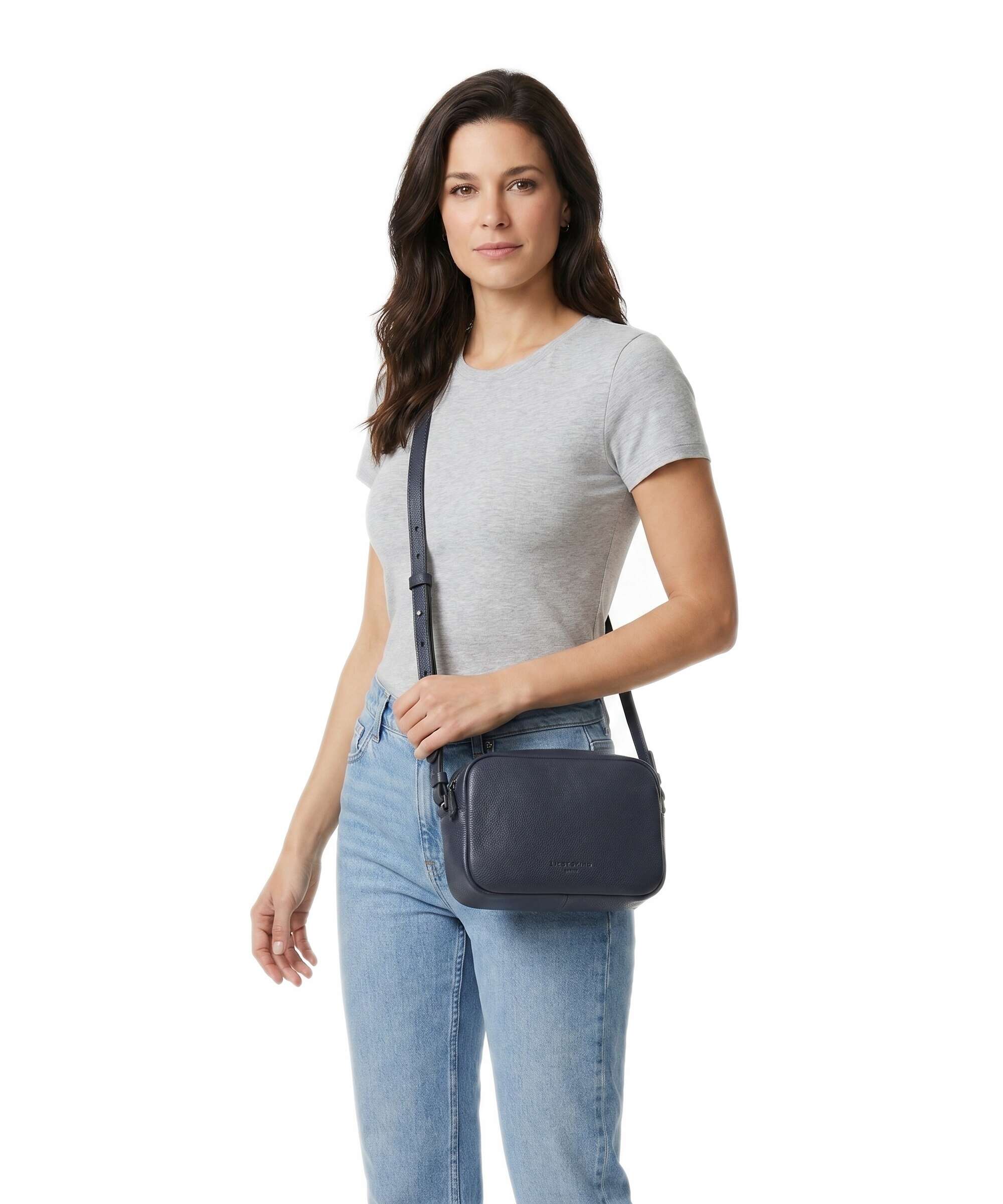 Liebeskind Ella Small Pebble S Crossbody tas peacoat - Image 3