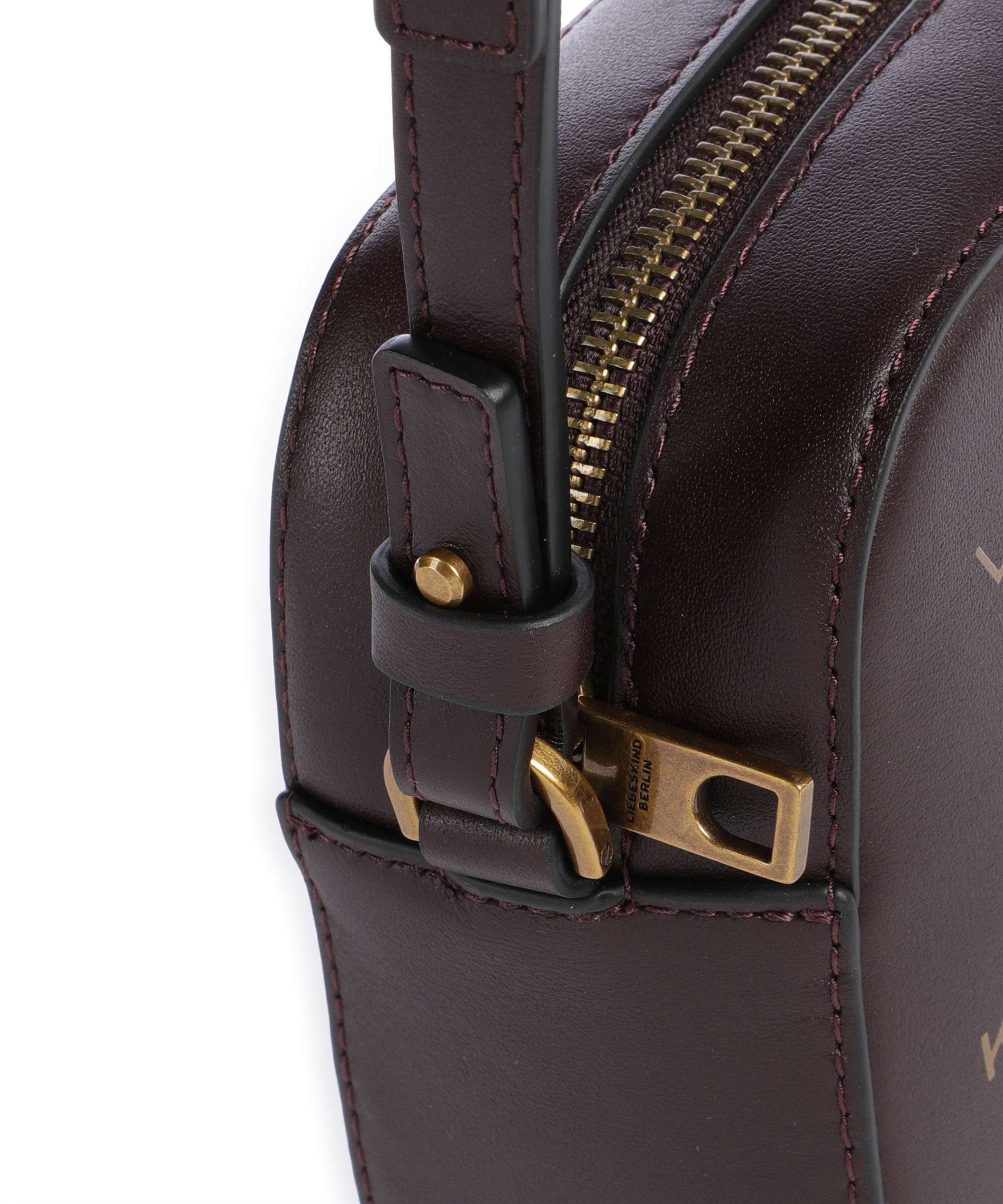 Liebeskind Ella Soft Nappa S Crossbody tas burgundy - Image 4