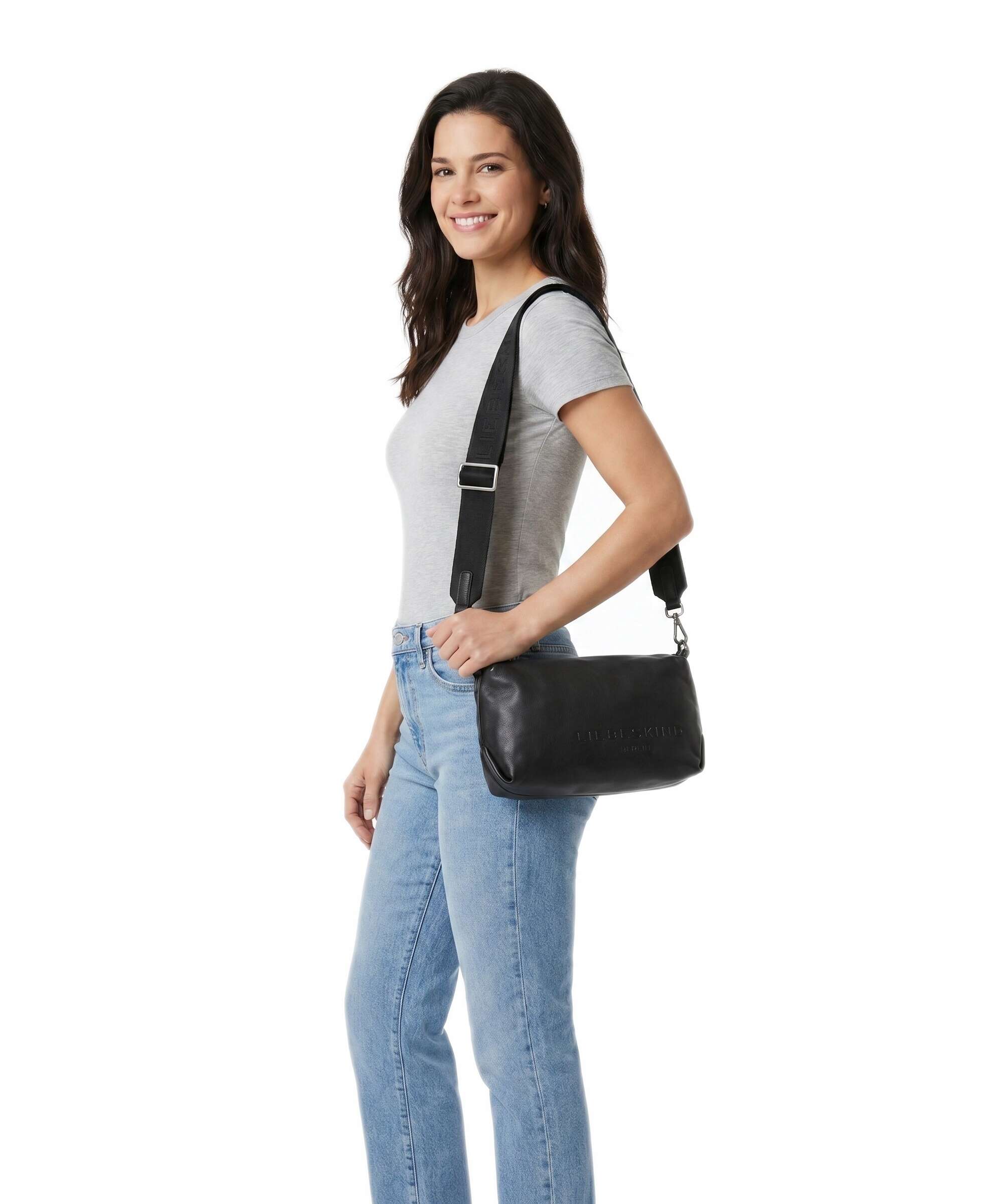 Liebeskind Elvira Sheep Natural S Crossbody tas black - Image 3