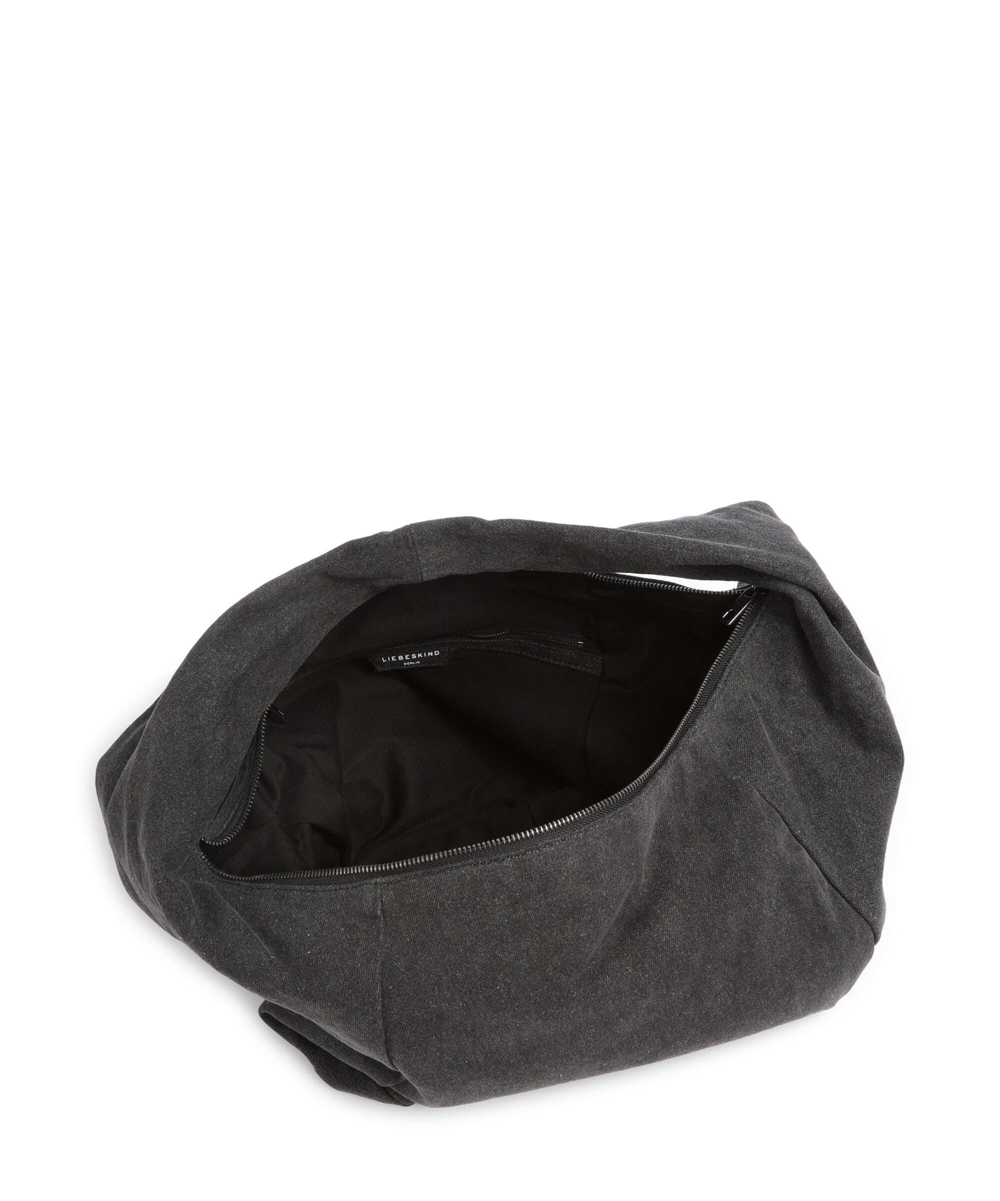 Liebeskind Farrah Denim L Hobo tas black - Image 6