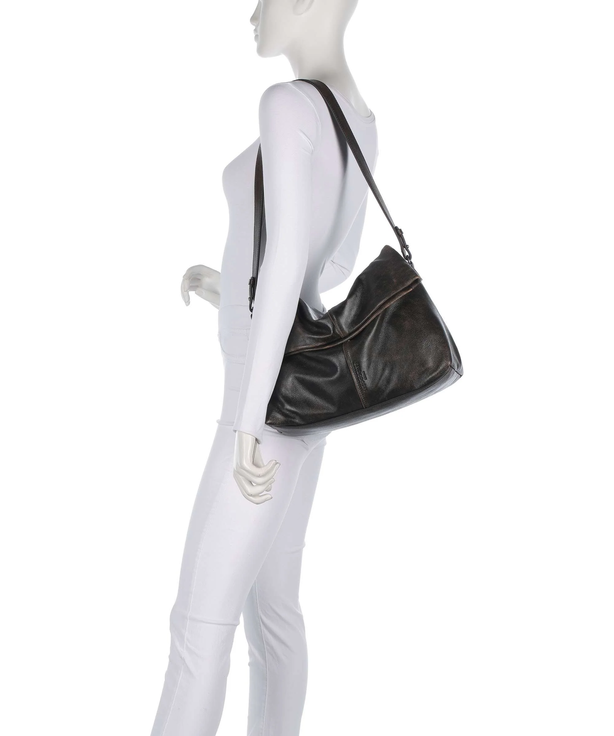 Liebeskind Fiona Lamb Prado M Hobo tas roasted coconut - Image 3