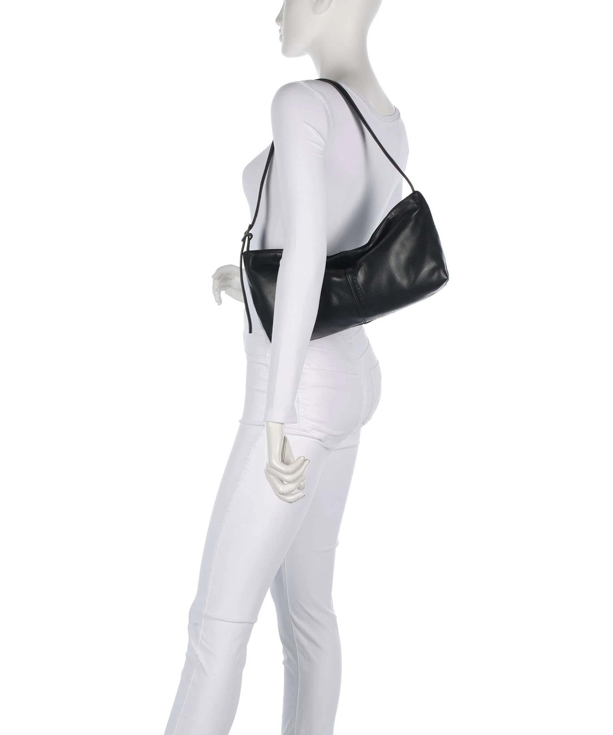 Liebeskind Fiona Sheep Natural S Hobo tas black - Image 3