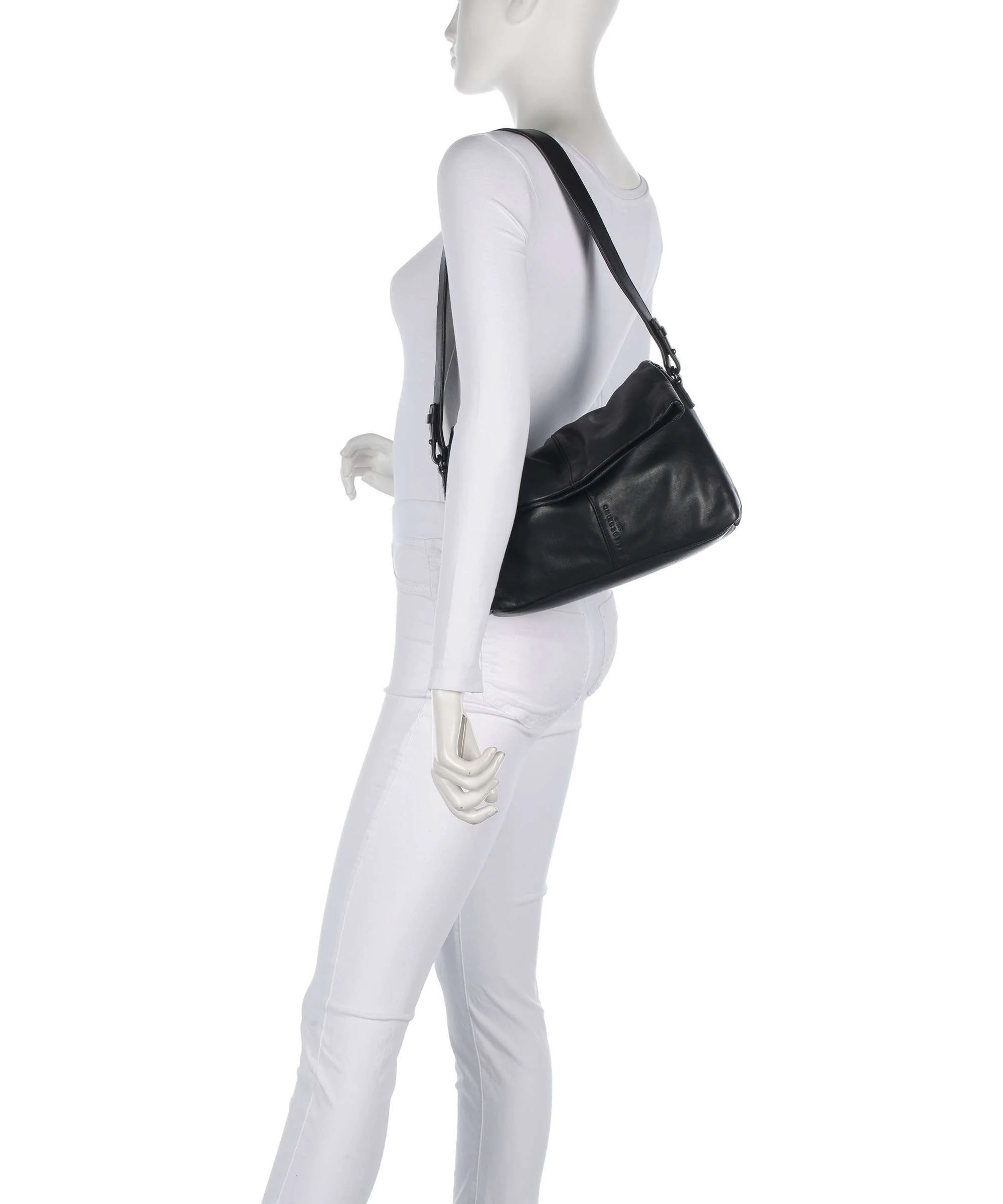 Liebeskind Fiona Sheep Natural S Hobo tas black - Image 3