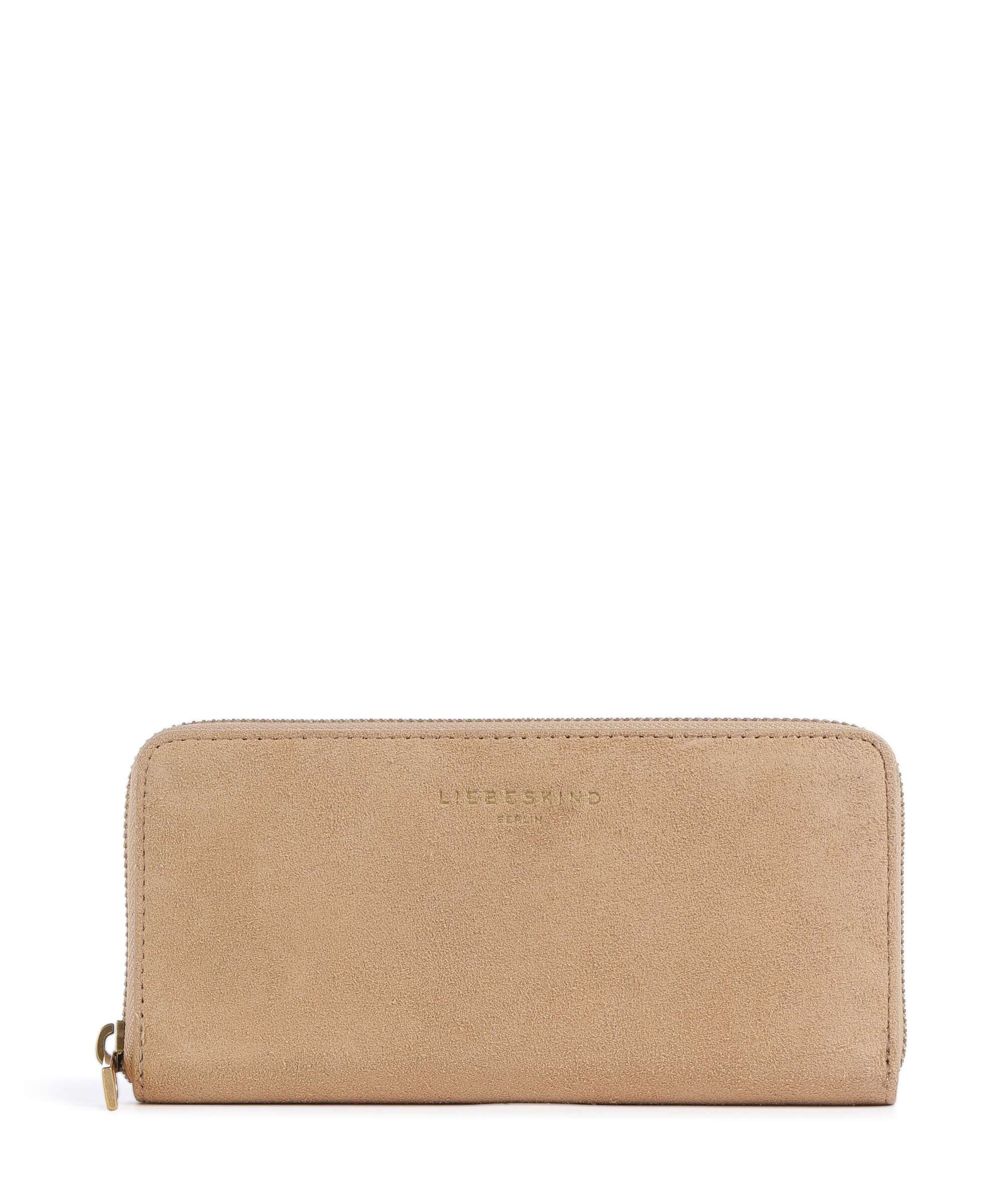 Liebeskind Gigi Suede L Portemonnee beige