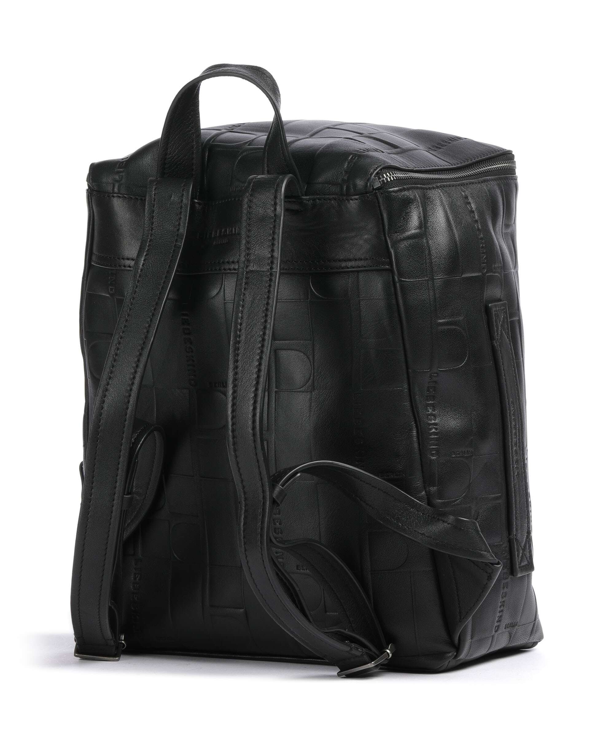Liebeskind Hera Monogram Sheep Natural M Rugzak black - Image 2