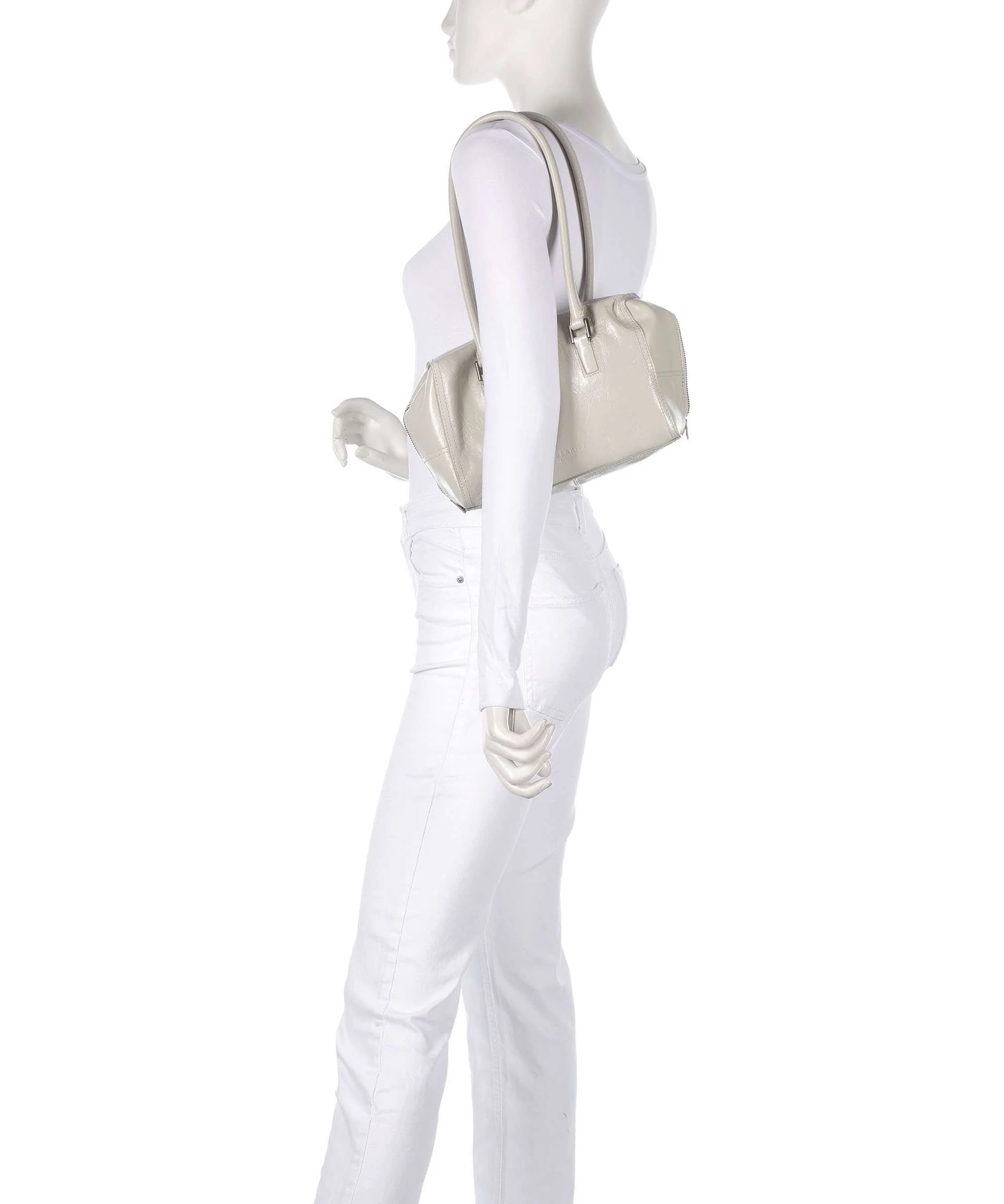 Liebeskind Kayla Lack Distressed S Schoudertas milk - Image 3