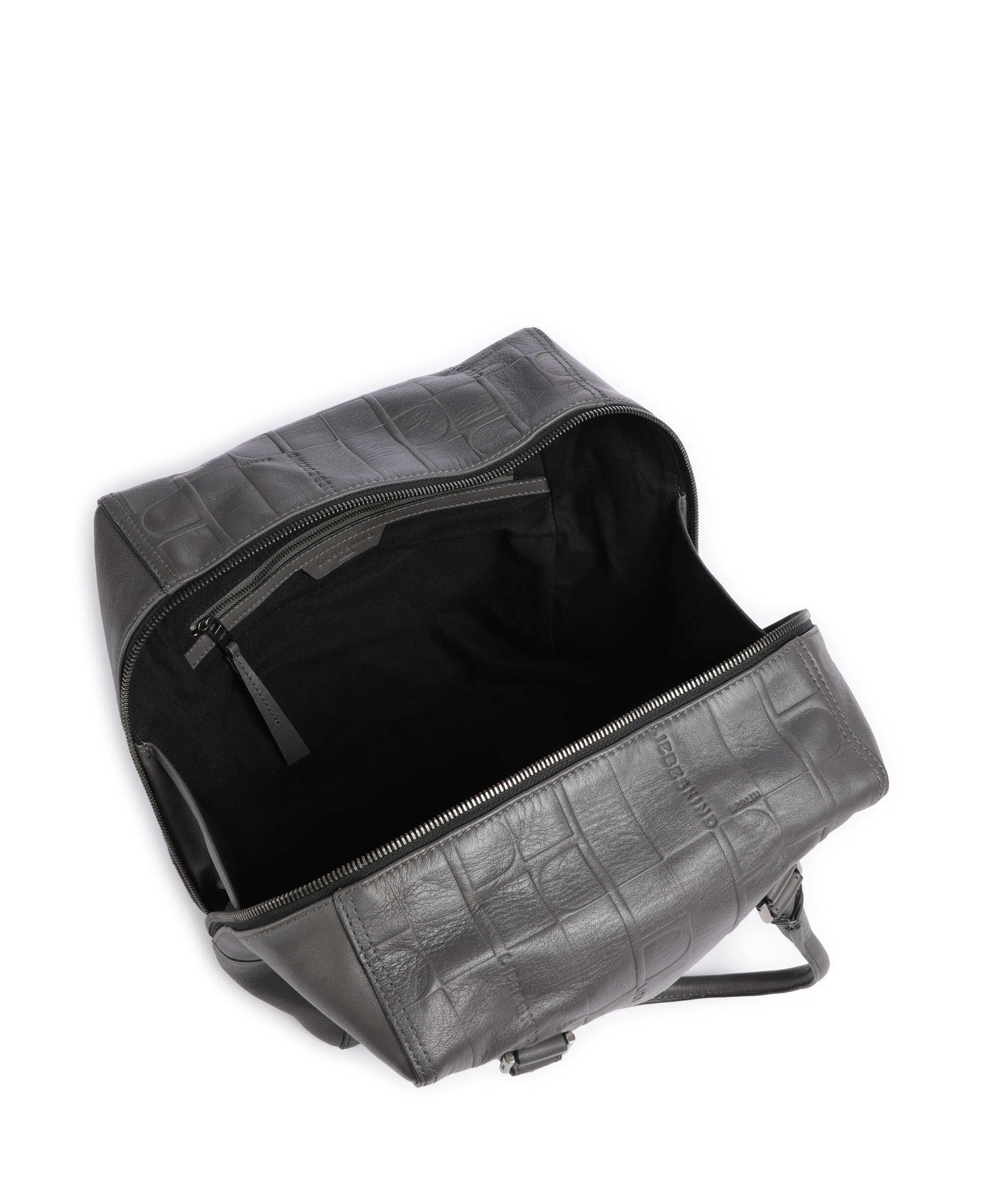 Liebeskind Kayla Monogram Sheep Natural M Handtas iron - Image 6