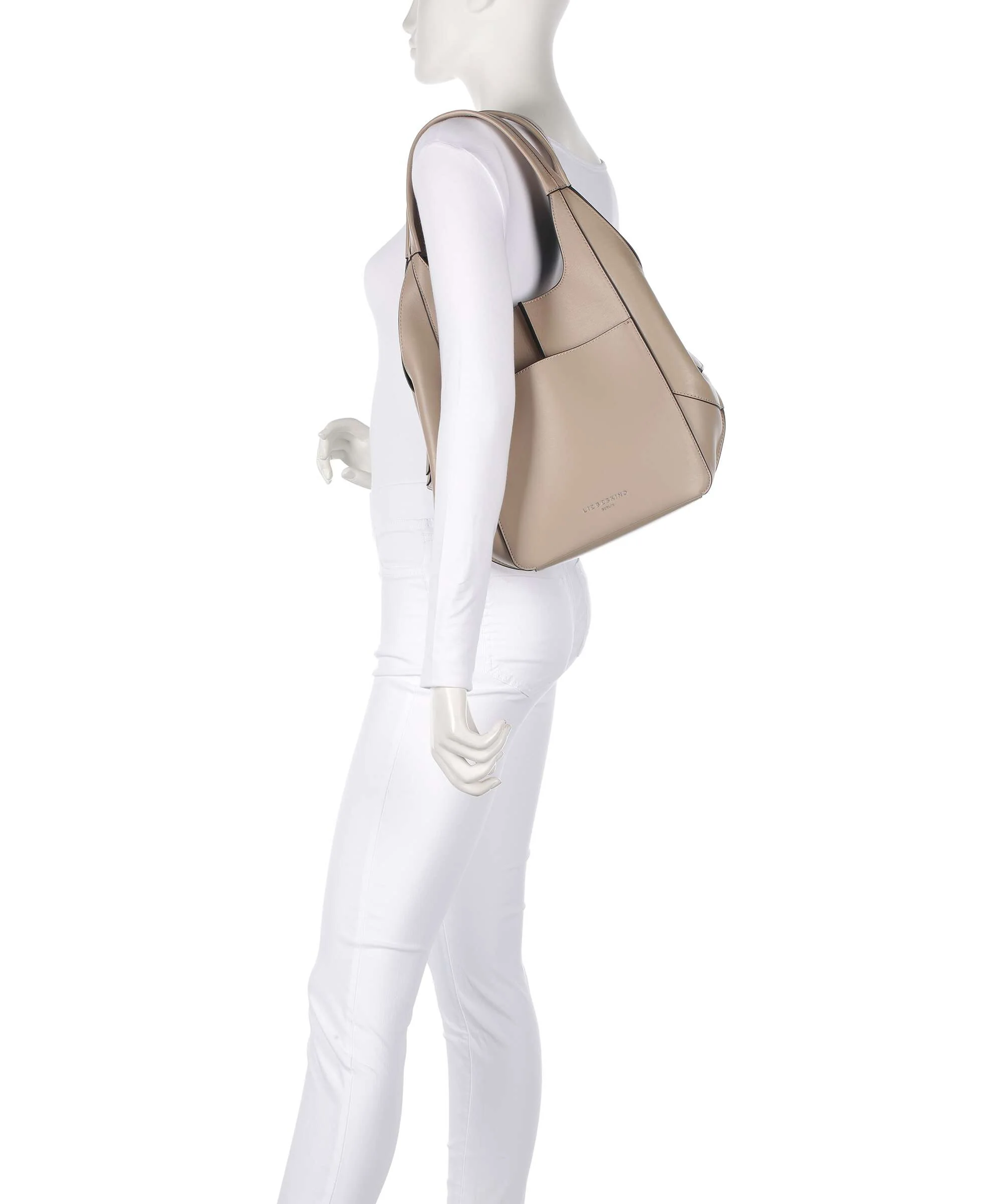 Liebeskind Lilly Soft Nappa Hobo tas stone - Image 3