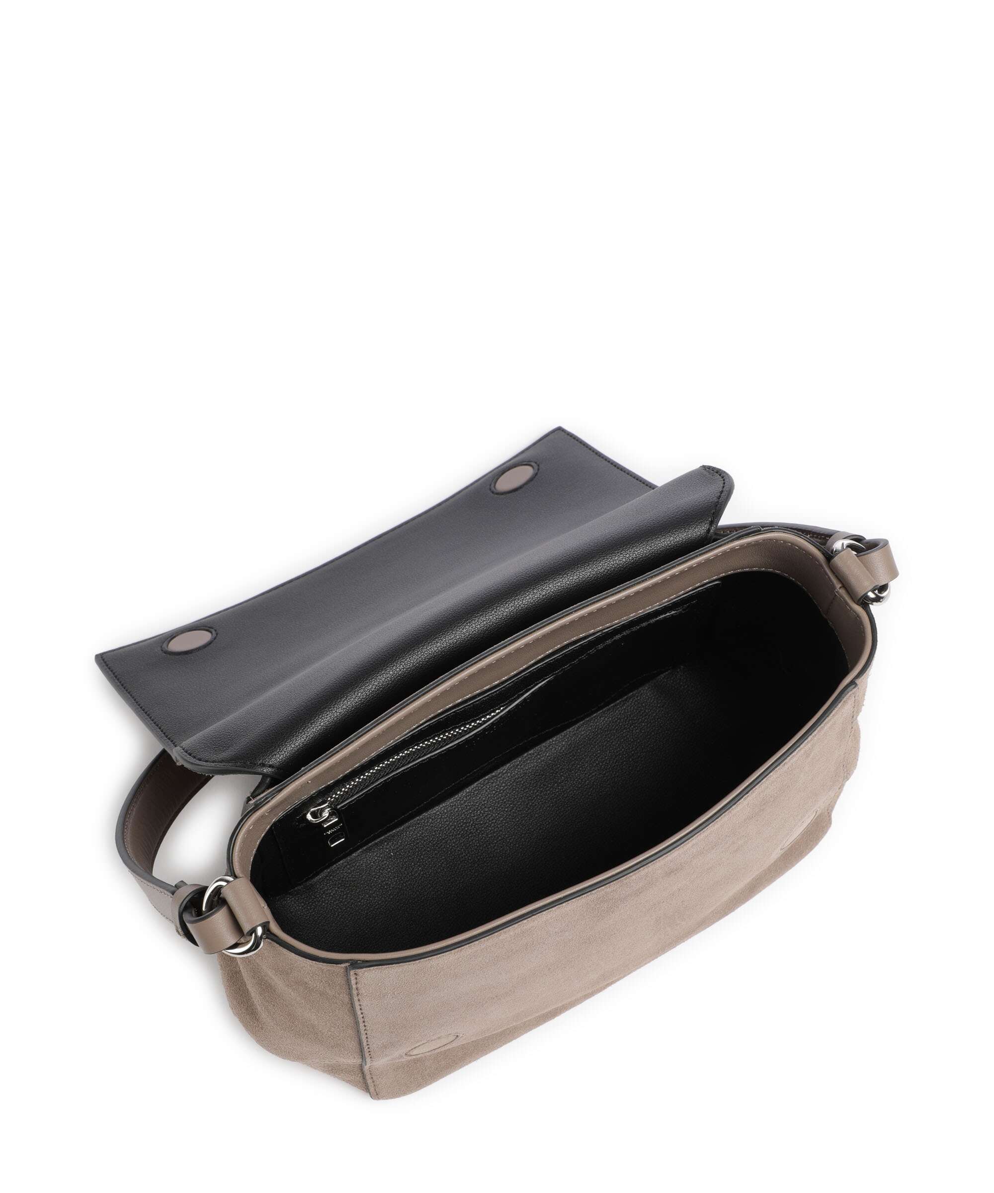 Liebeskind Lilly Suede M Schoudertas neutral gray - Image 7