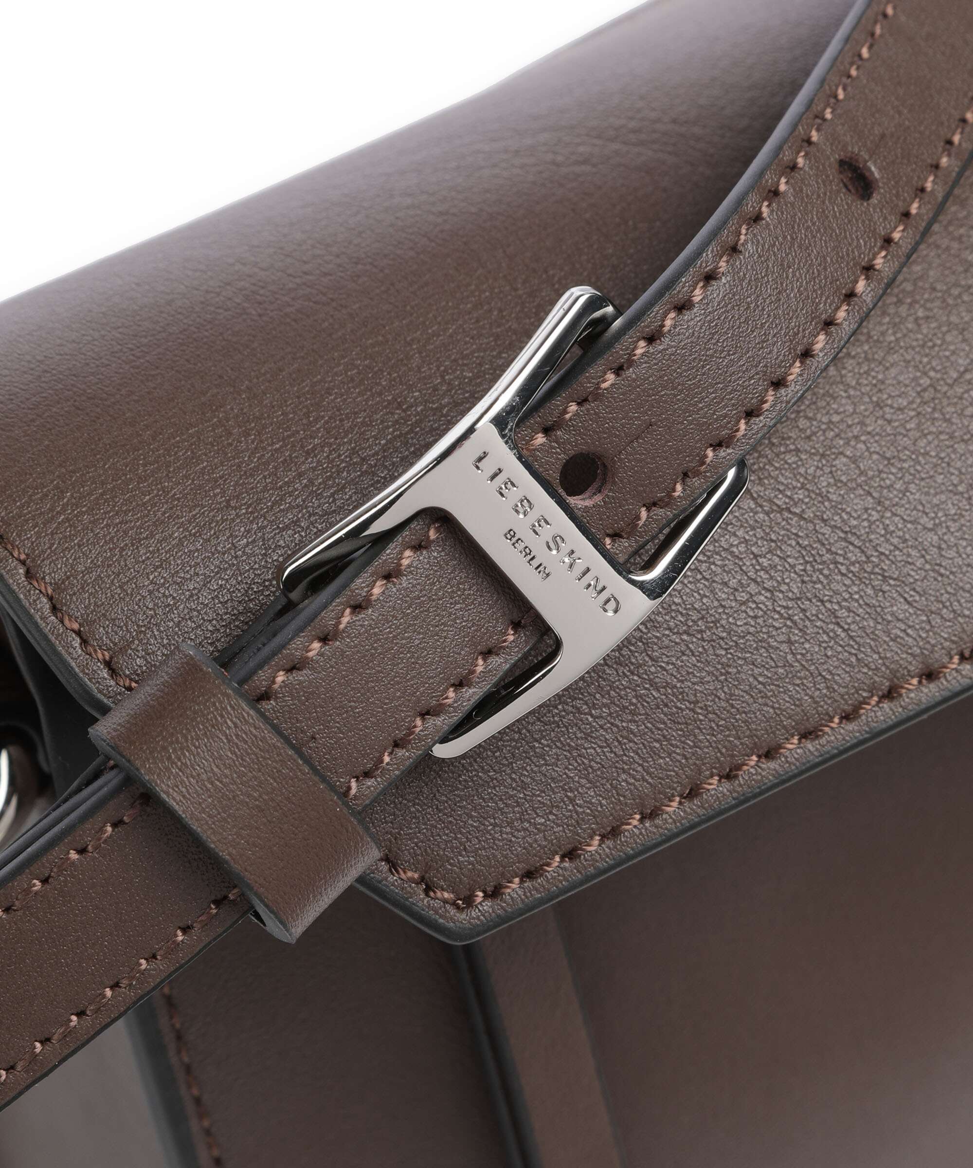 Liebeskind Lora Calf Optic S Crossbody tas light truffel - Image 4
