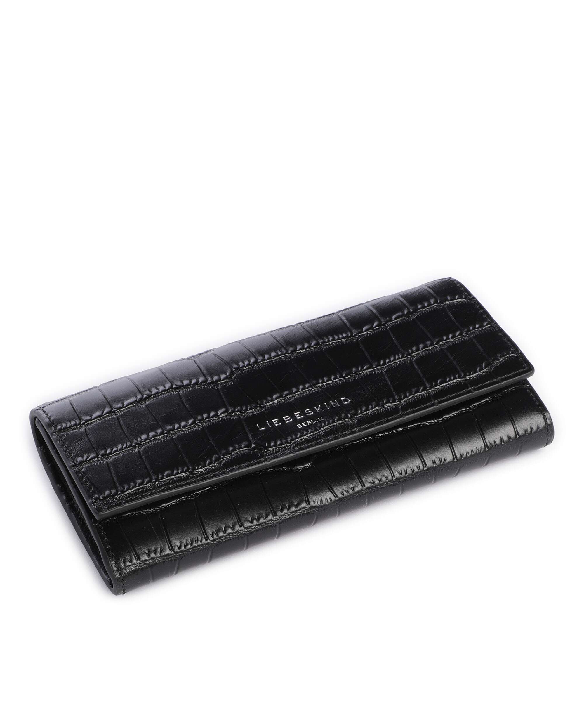 Liebeskind Lora Valentina Croco Portemonnee black - Image 4