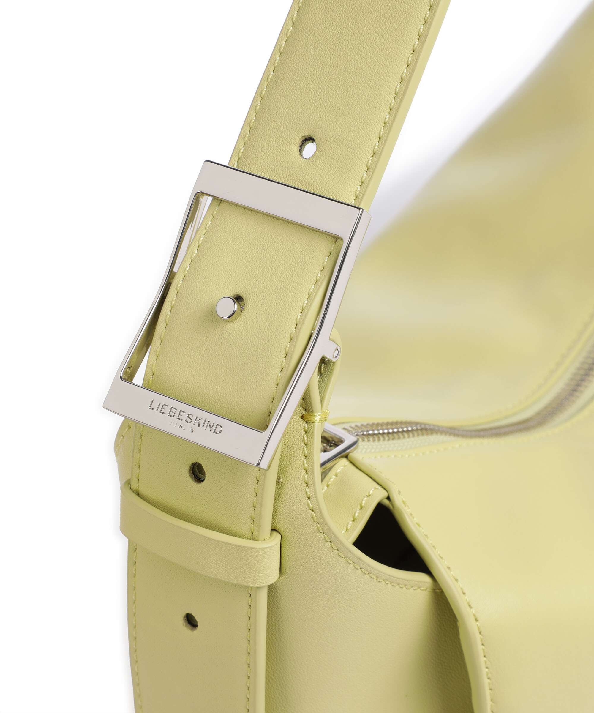 Liebeskind Lou Calf Optic M Hobo tas light mimosa - Image 4