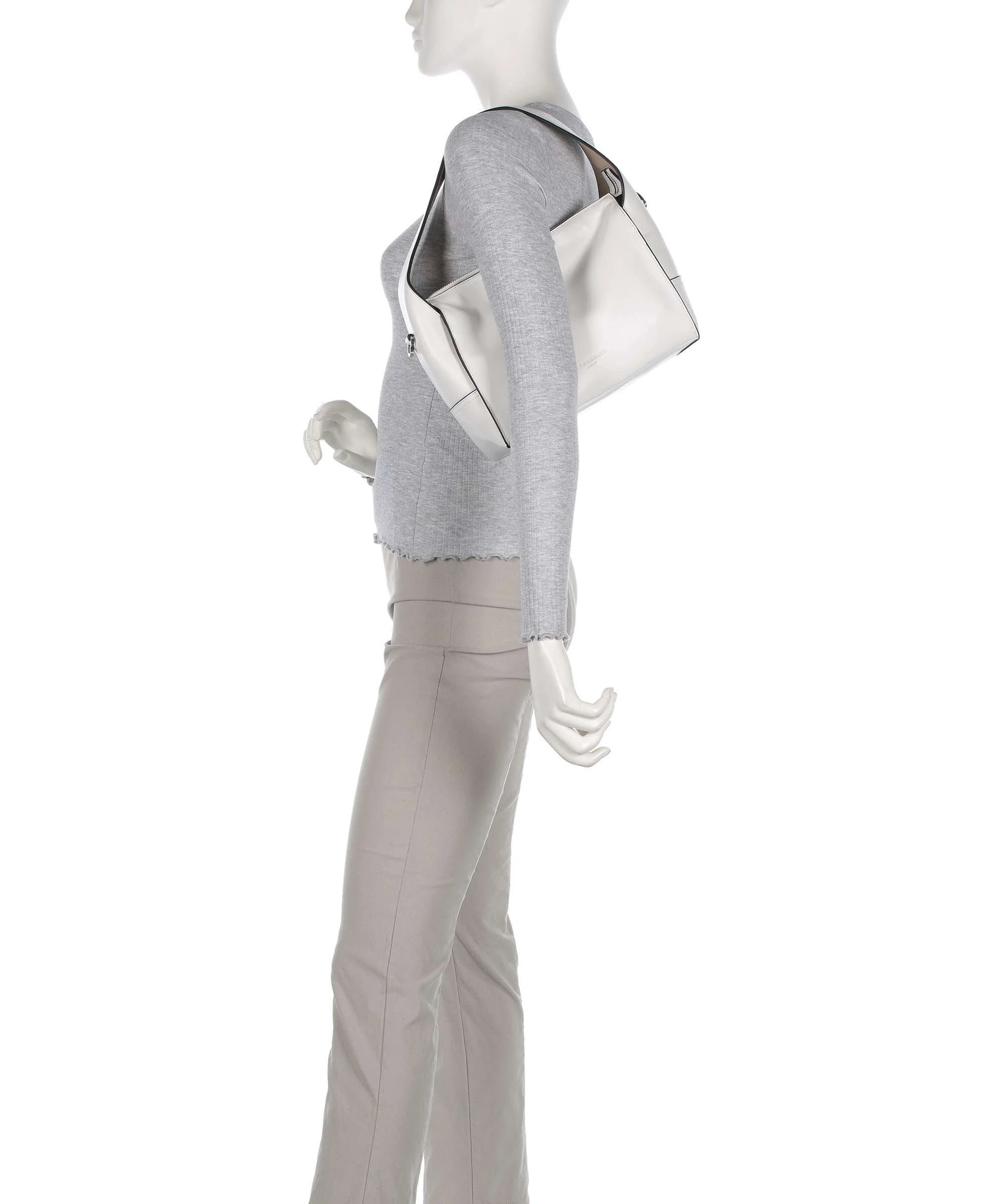 Liebeskind Lou Calf Optic S Hobo tas arctic - Image 3
